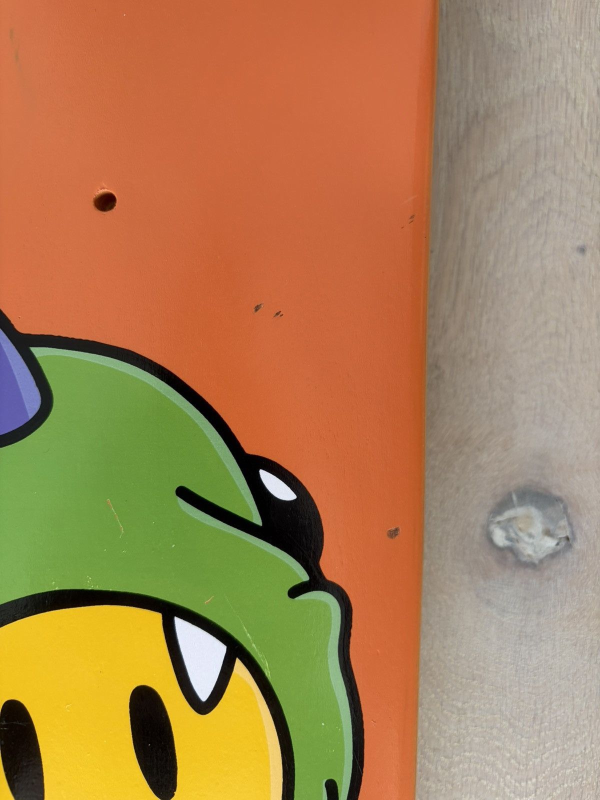 Drew House Drew House Skate Deck Dino Orange – Rare – Justin Bieber Size ONE SIZE - 5 Thumbnail