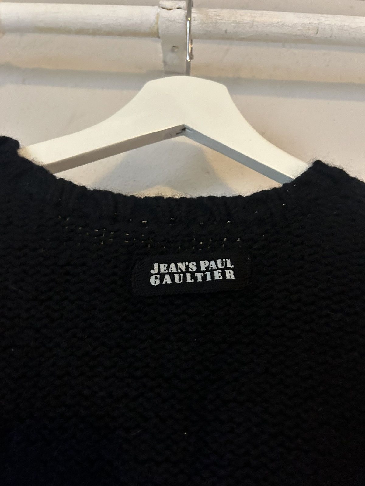 Jean Paul Gaultier Jean Paul Gaultier AW2009 Cross Knit Sweater - Size M Size US M / EU 48-50 / 2 - 8 Thumbnail