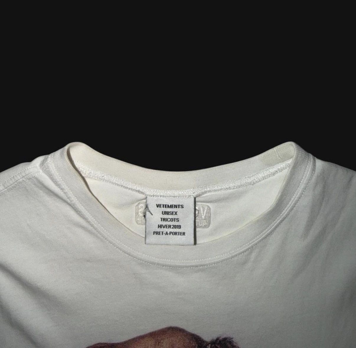 Vetements Vetements “south dakota screwed” white tank top Size US M / EU 48-50 / 2 - 4 Thumbnail