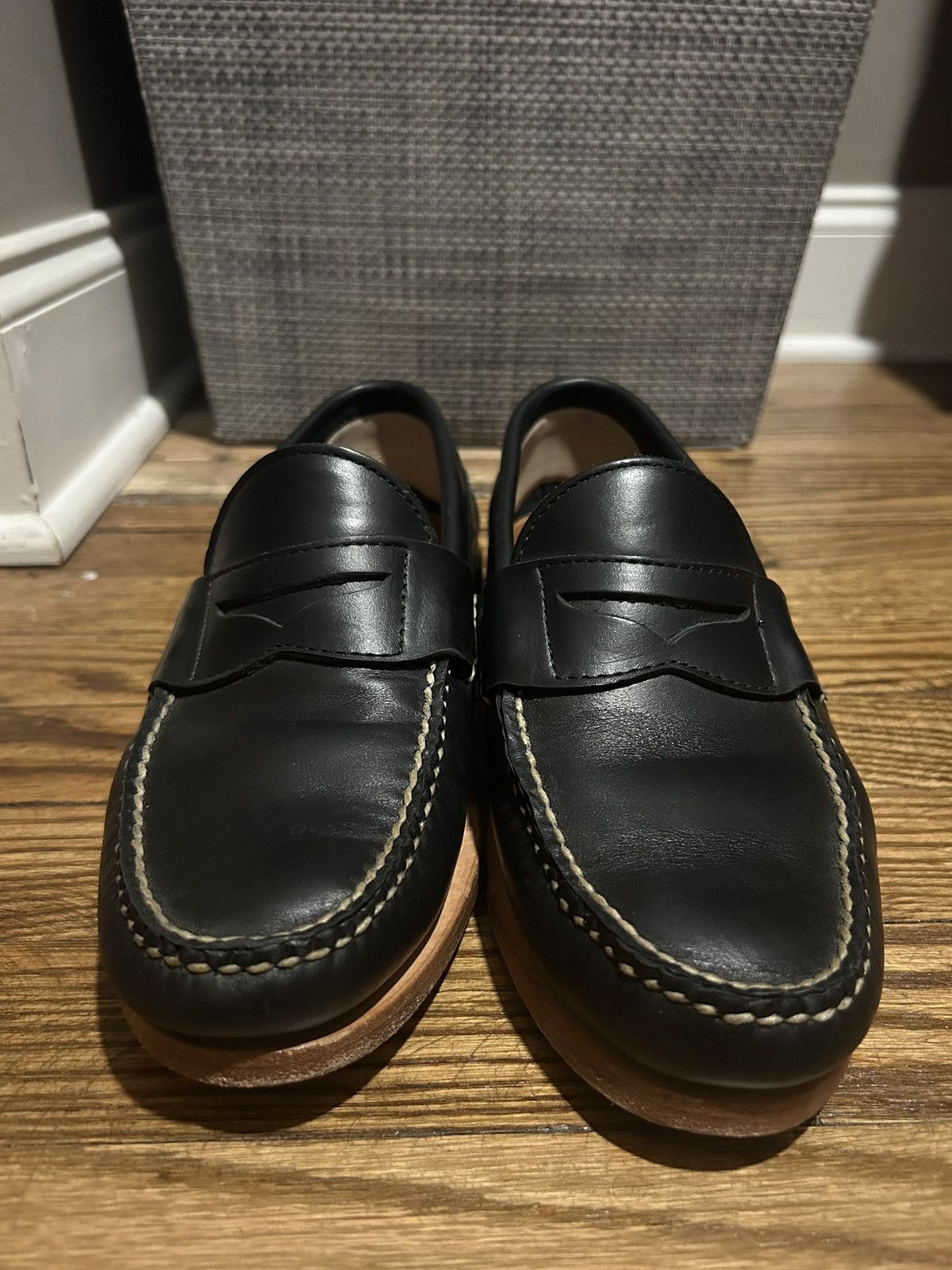 image of Rancourt Co Rancourt Eastport Loafers in Black, Men's (Size 9)