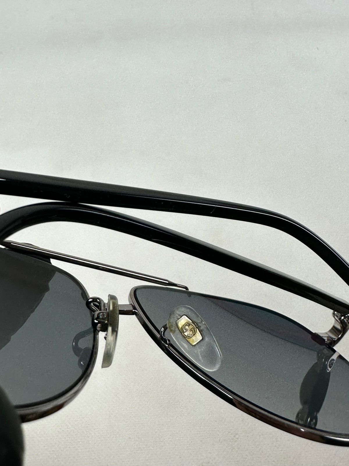 Gucci Gucci Pilot Aviator Sunglasses GG0043SA Size ONE SIZE - 20 Thumbnail