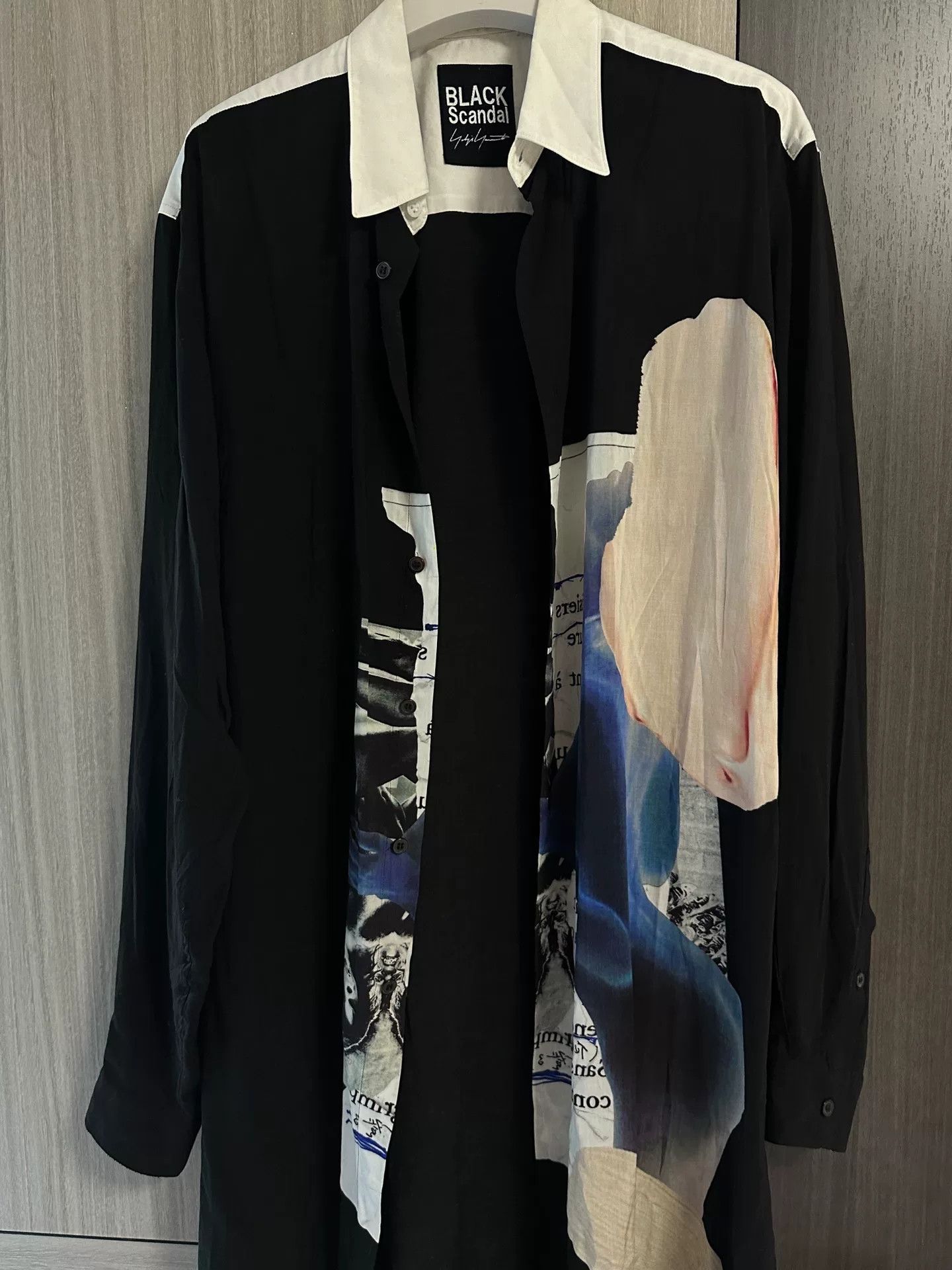 Yohji Yamamoto Yohji Yamamoto Black Scandal Shirt Size US L / EU 52-54 / 3 - 1 Thumbnail