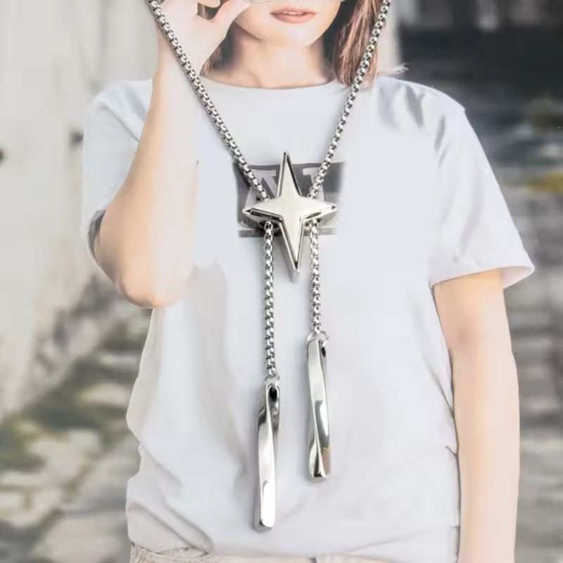 Vintage Star Design Alloy Bolo Tie Size ONE SIZE - 3 Thumbnail
