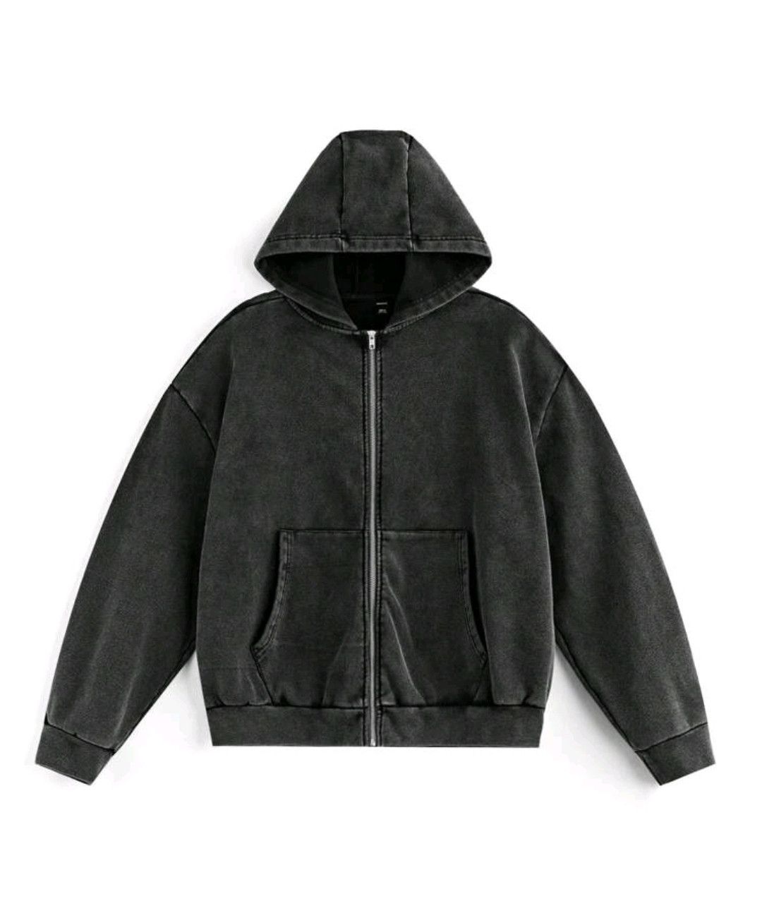 Japanese Brand Oversized Big Pocket Washed Simple Distressed Hoodies Size US S / EU 44-46 / 1 - 6 Thumbnail
