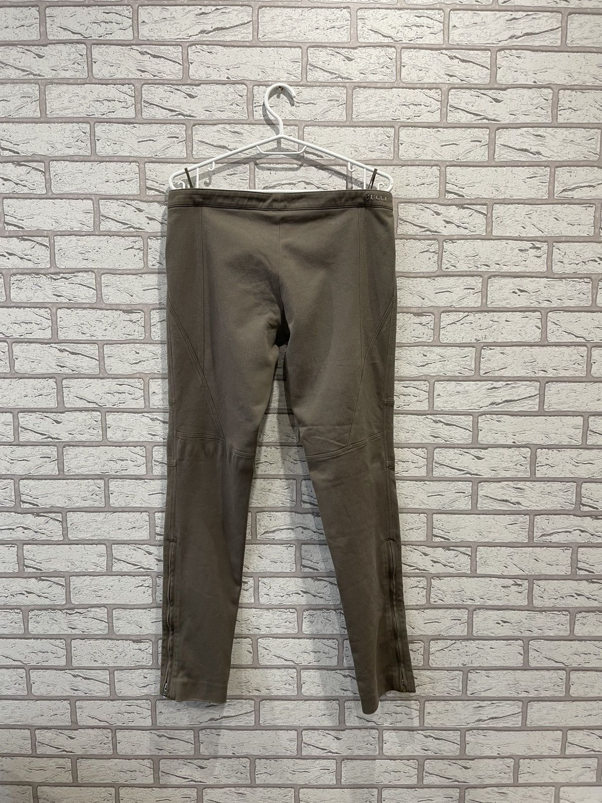 Gucci × Tom Ford Gucci Green Leggings Size 30" / US 8 / IT 44 - 14 Thumbnail