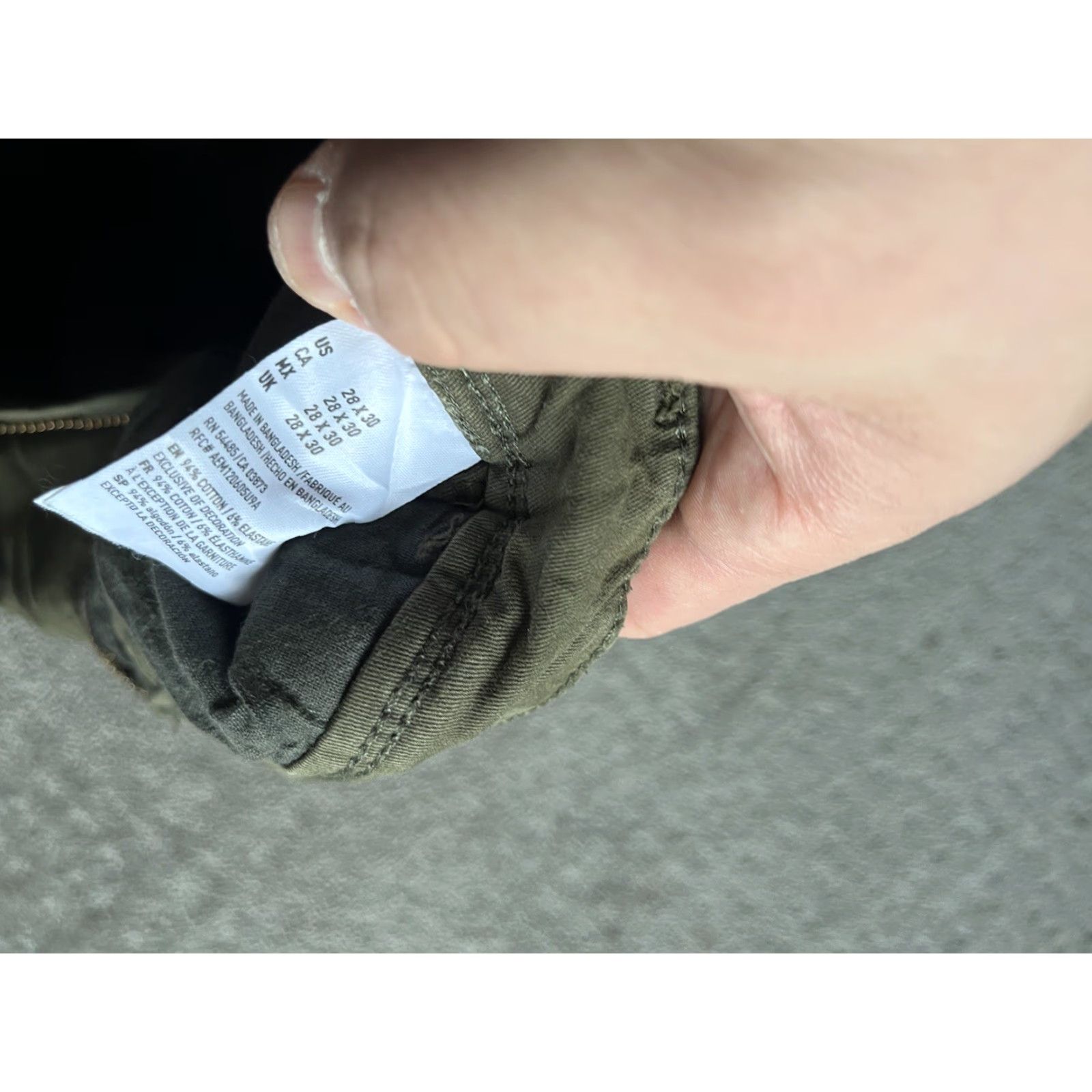 American Eagle Outfitters AMERICAN EAGLE EXTREME FLEX PANT Green 360 Extreme Flex Green 28x30 Size US 28 / EU 44 - 7 Thumbnail