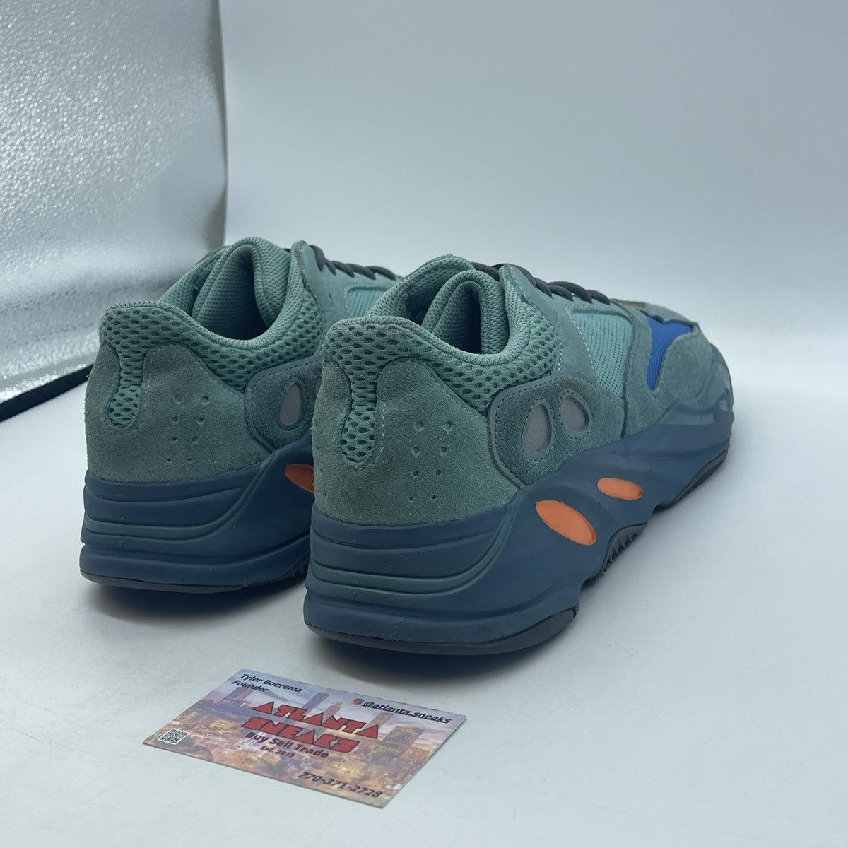 Adidas Yeezy boost 700 faded azure Size US 9.5 / EU 42-43 - 5 Thumbnail