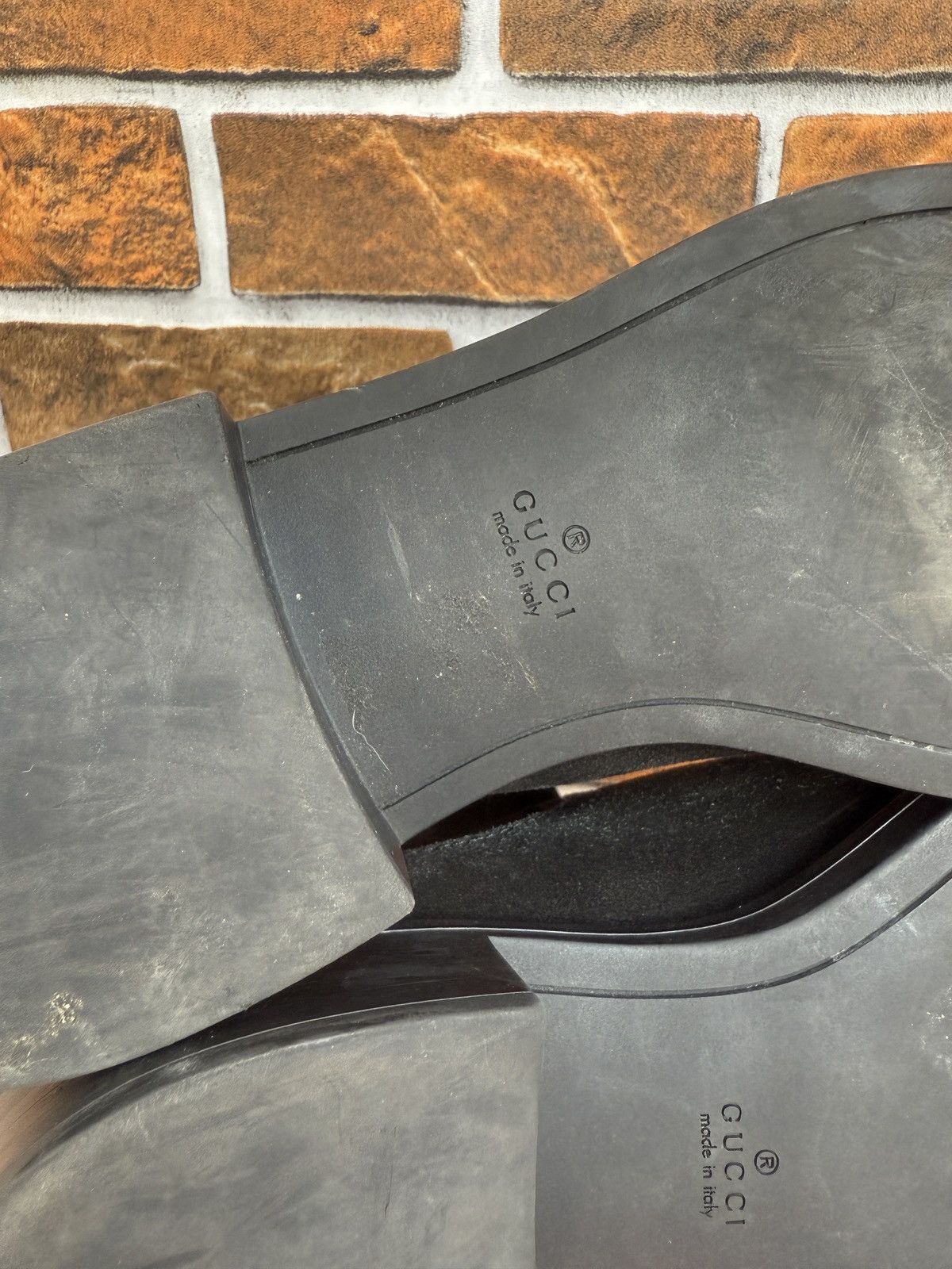 Gucci Suede Gg biker boots Size US 9 / IT 39 - 18 Thumbnail