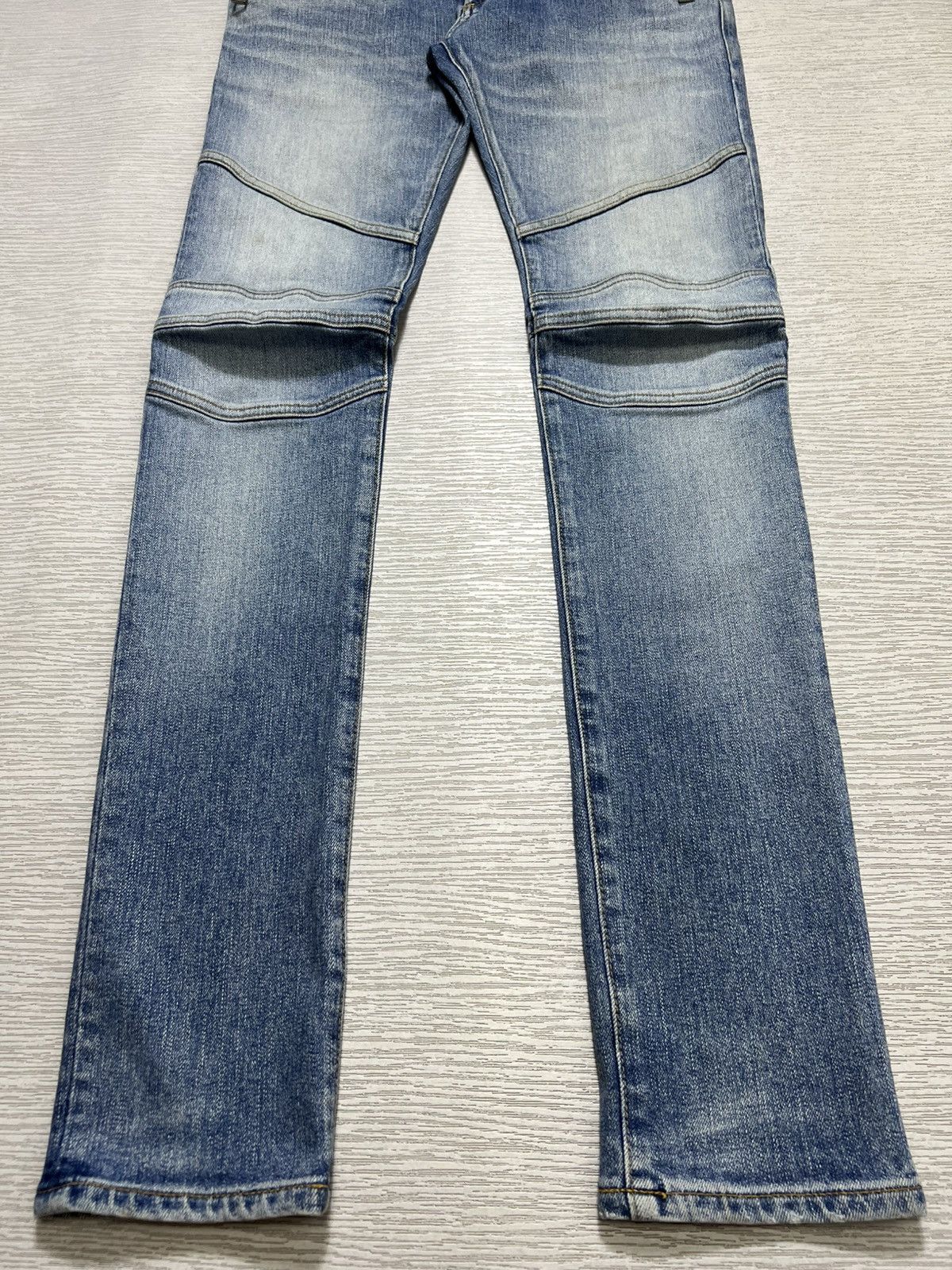 Balmain Balmain - S/S ‘21 - Embossed Logo Skinny Jeans Size US 30 / EU 46 - 8 Thumbnail