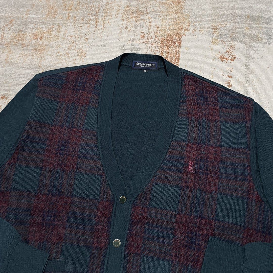Yves Saint Laurent Vintage Yves Saint Laurent YSL Cardigan Size US M / EU 48-50 / 2 - 9 Thumbnail