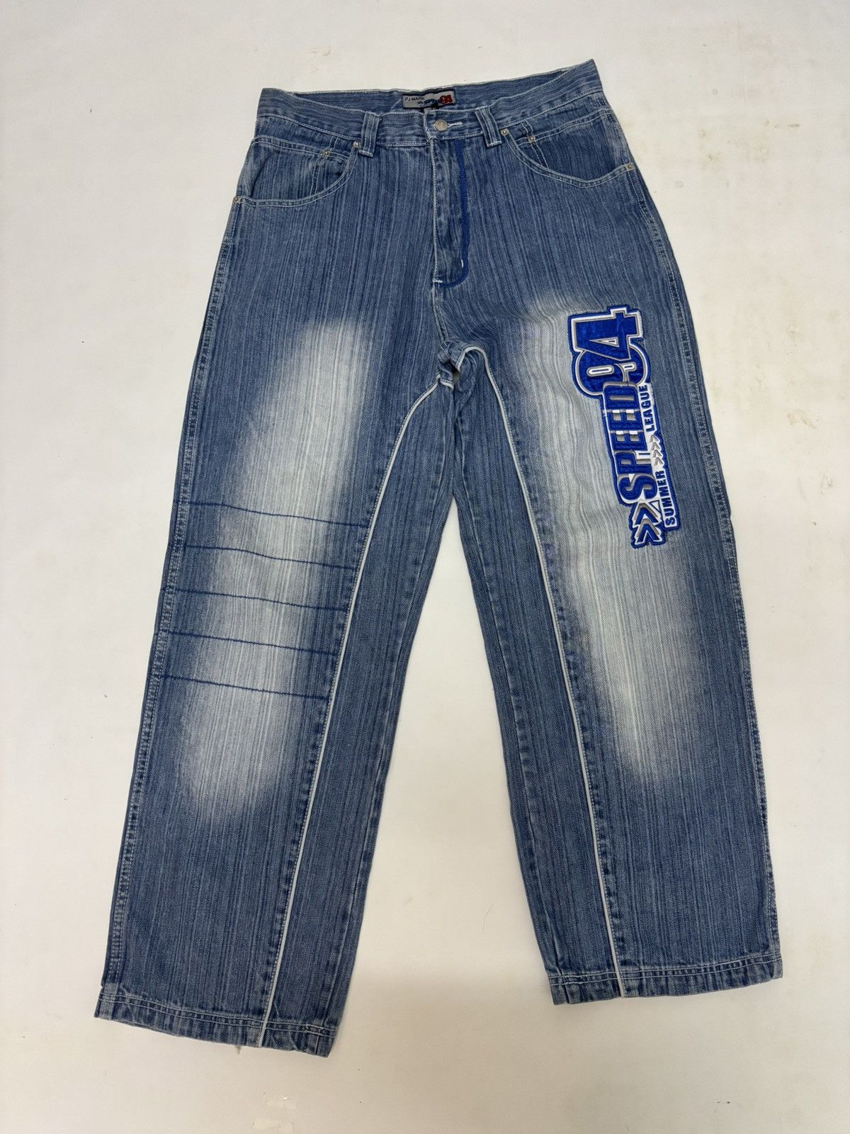 Ecko Unltd. × JNCO × Southpole Vintage baggy pj mark speed 94 Size US 34 / EU 50 - 1 Thumbnail