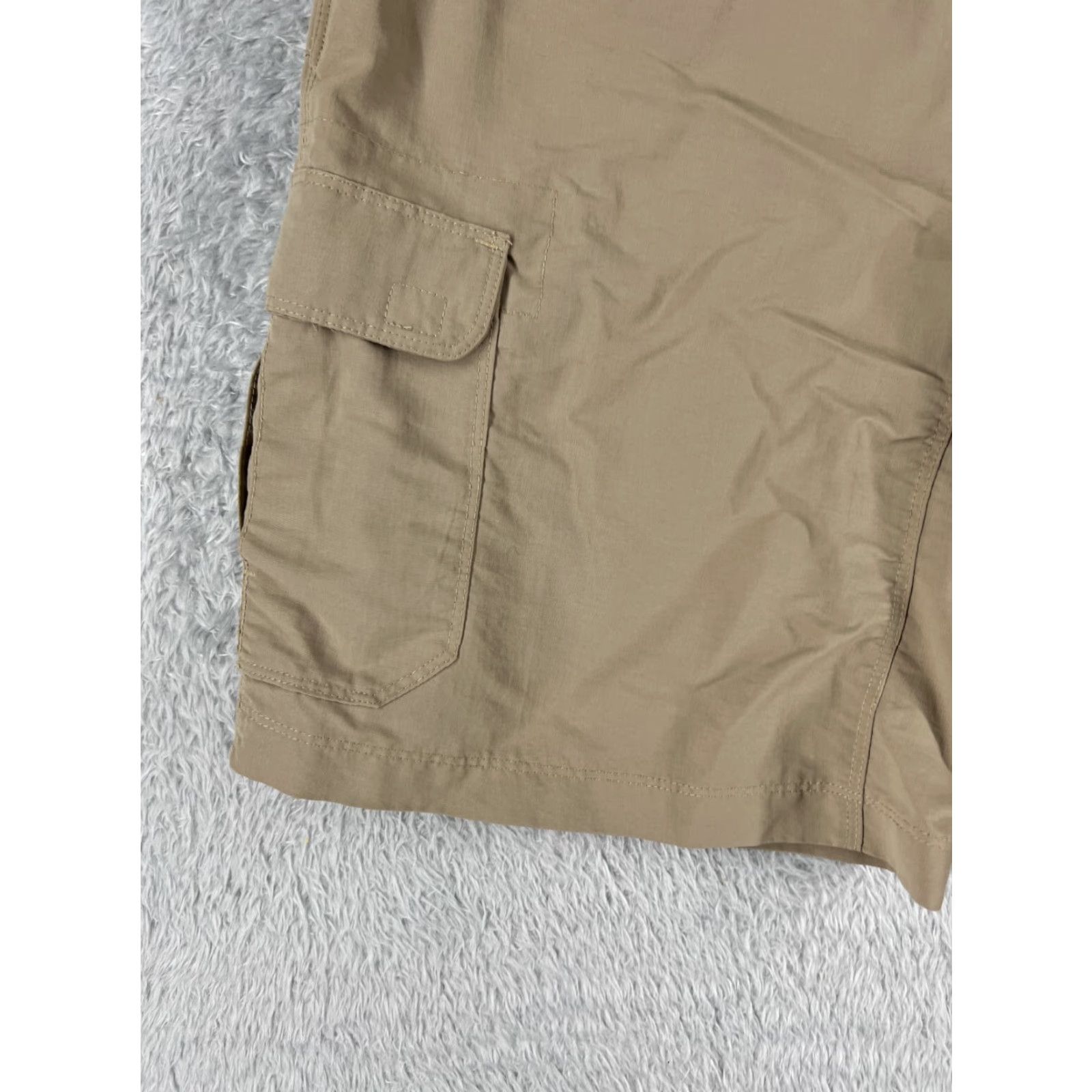 The North Face The North Face Shorts Men Medium Beige Belted Cargo 100% Nylon Hike Camp Fish Size US 31 - 3 Thumbnail