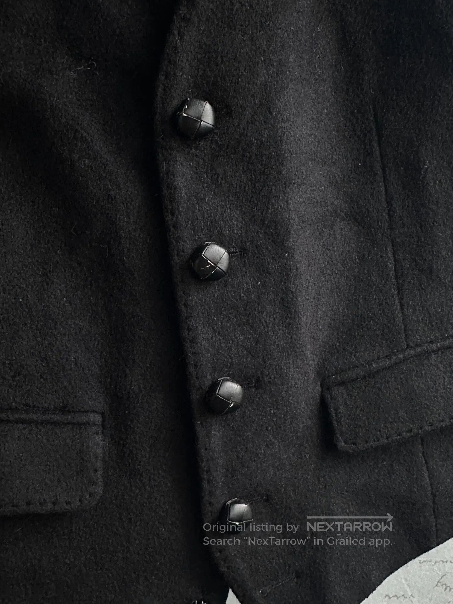 Maison Margiela Maison Margiela size50 12aw Wool Stitch Vest| Size US M / EU 48-50 / 2 - 1 Thumbnail