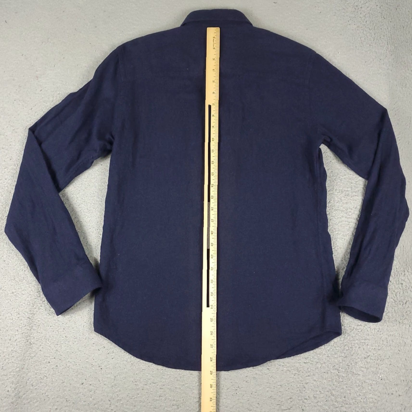 Eton Eton Shirt Mens Size S Blue Flannel Button-Up Long Sleeve Casual Cotton Size US S / EU 44-46 / 1 - 3 Thumbnail