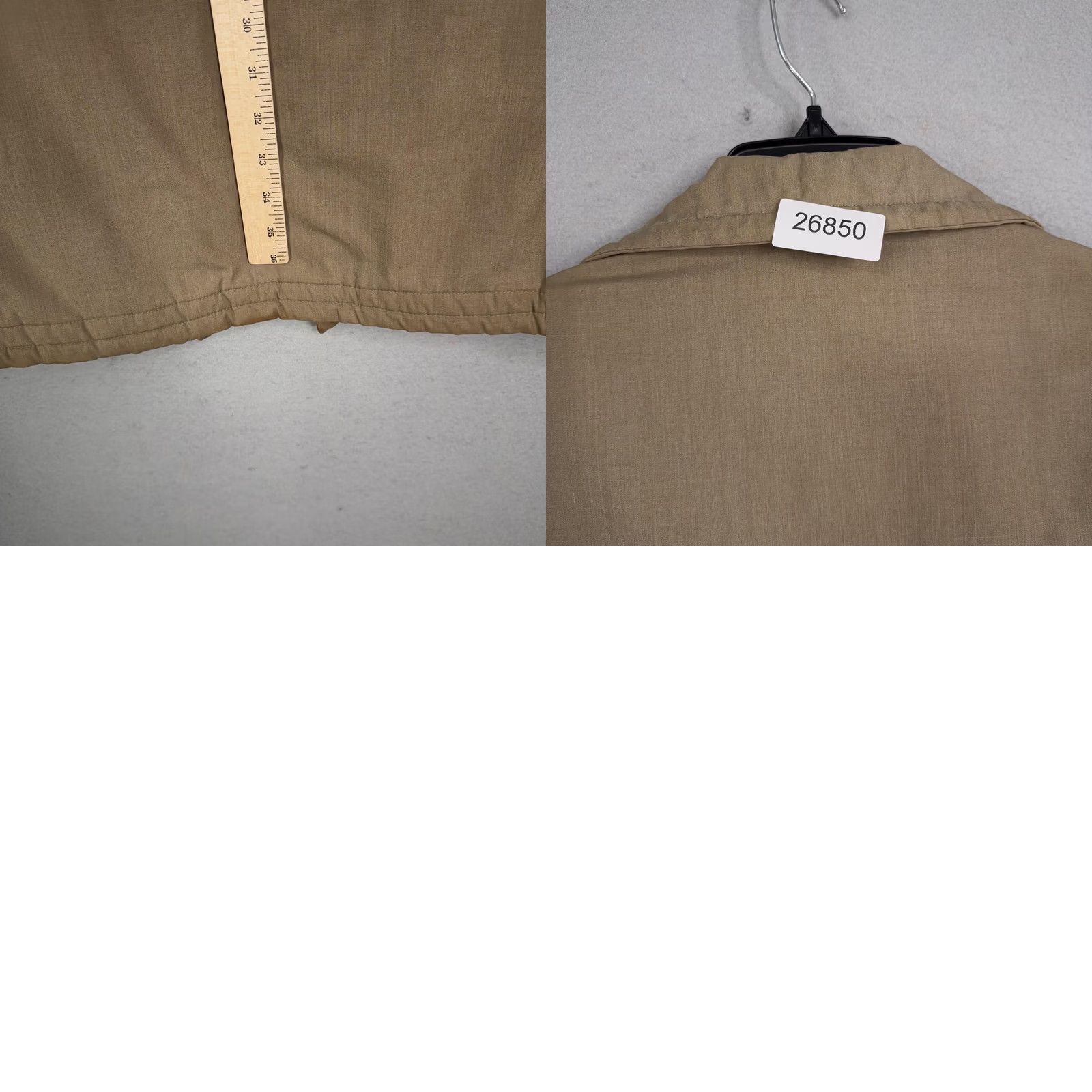 McGregor VINTAGE McGregor Coat Mens 42 Beige Cotton Quilted Zip Toggle Lined USA Coat Mens 42 Beige Cotton Quilted Zip Toggle Lined USA Size US XS / EU 42 / 0 - 9 Thumbnail