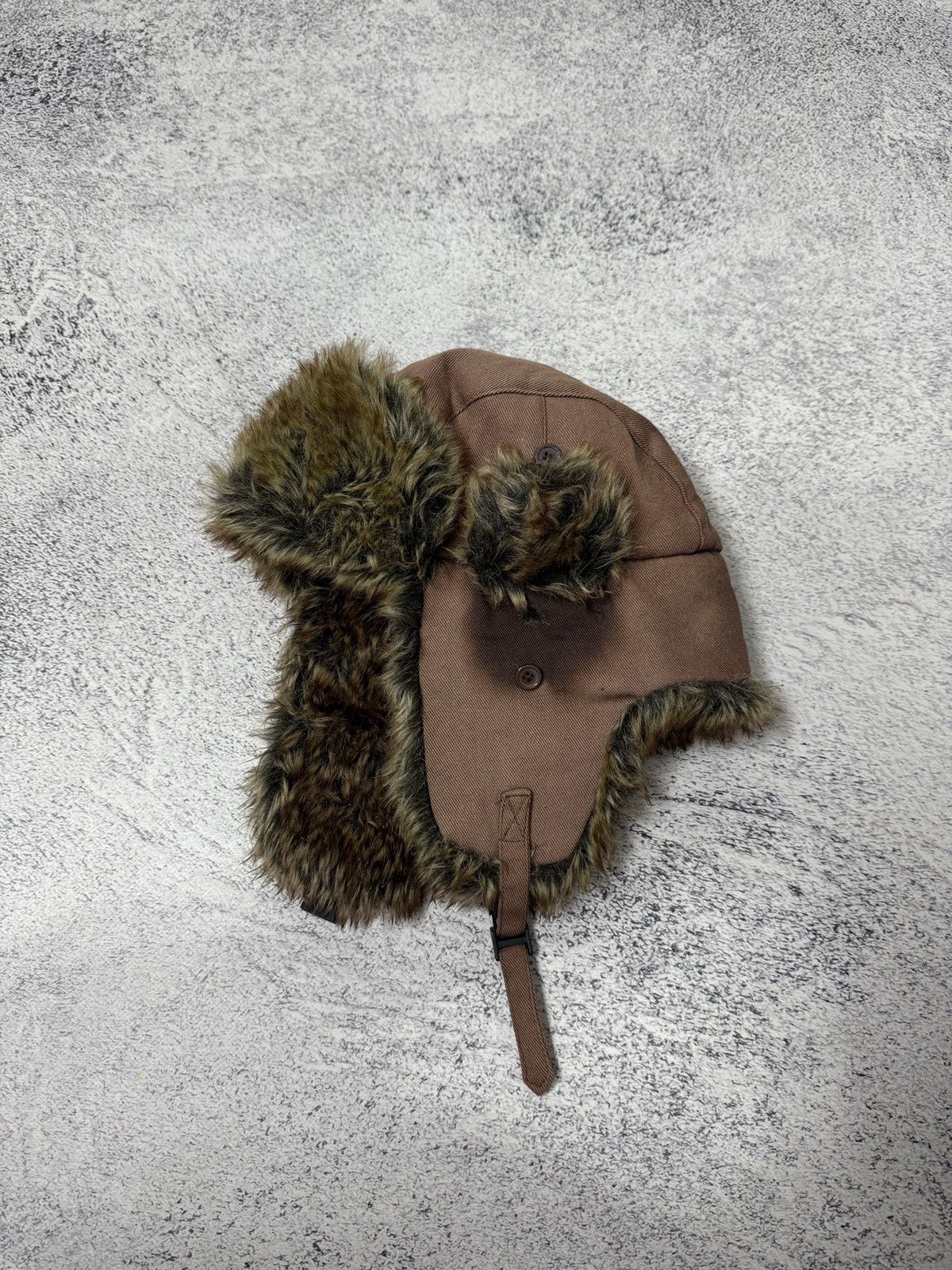 Japanese Brand Y2K Fuzzy Fur Trapper Alt Mohair Cute Hat U.S.S.R Ushanka Size ONE SIZE - 6 Thumbnail