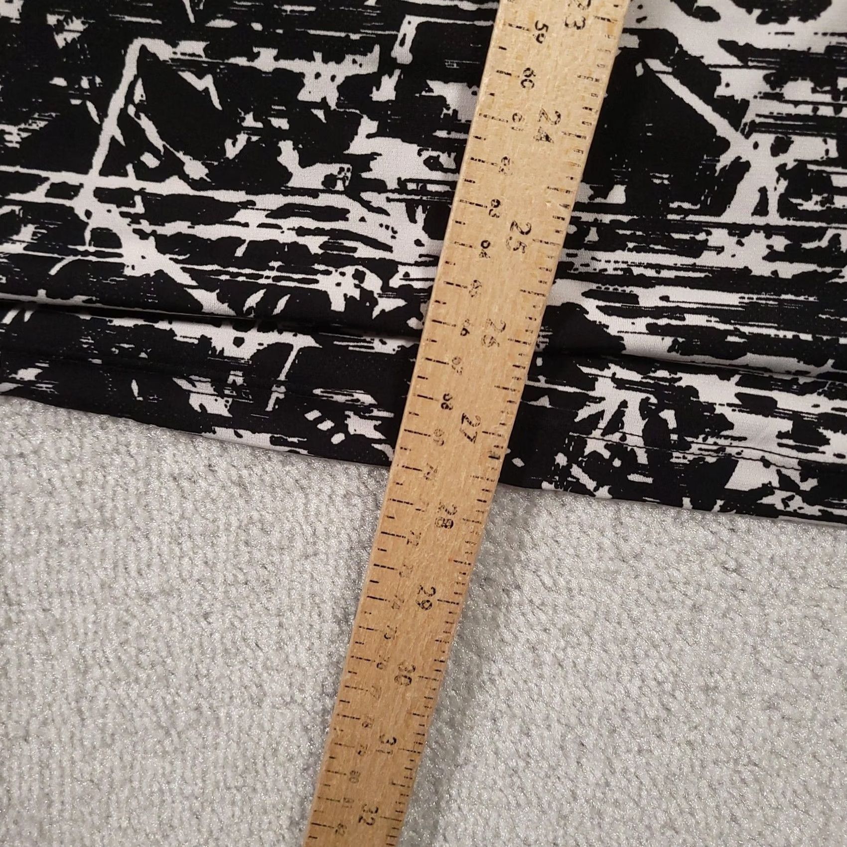 Vintage Catherines Womens Tank Top Blouse Black White Sleeveless Scoop Neck Size 2X Plus Size XXL / US 16-18 / IT 52-54 - 6 Thumbnail