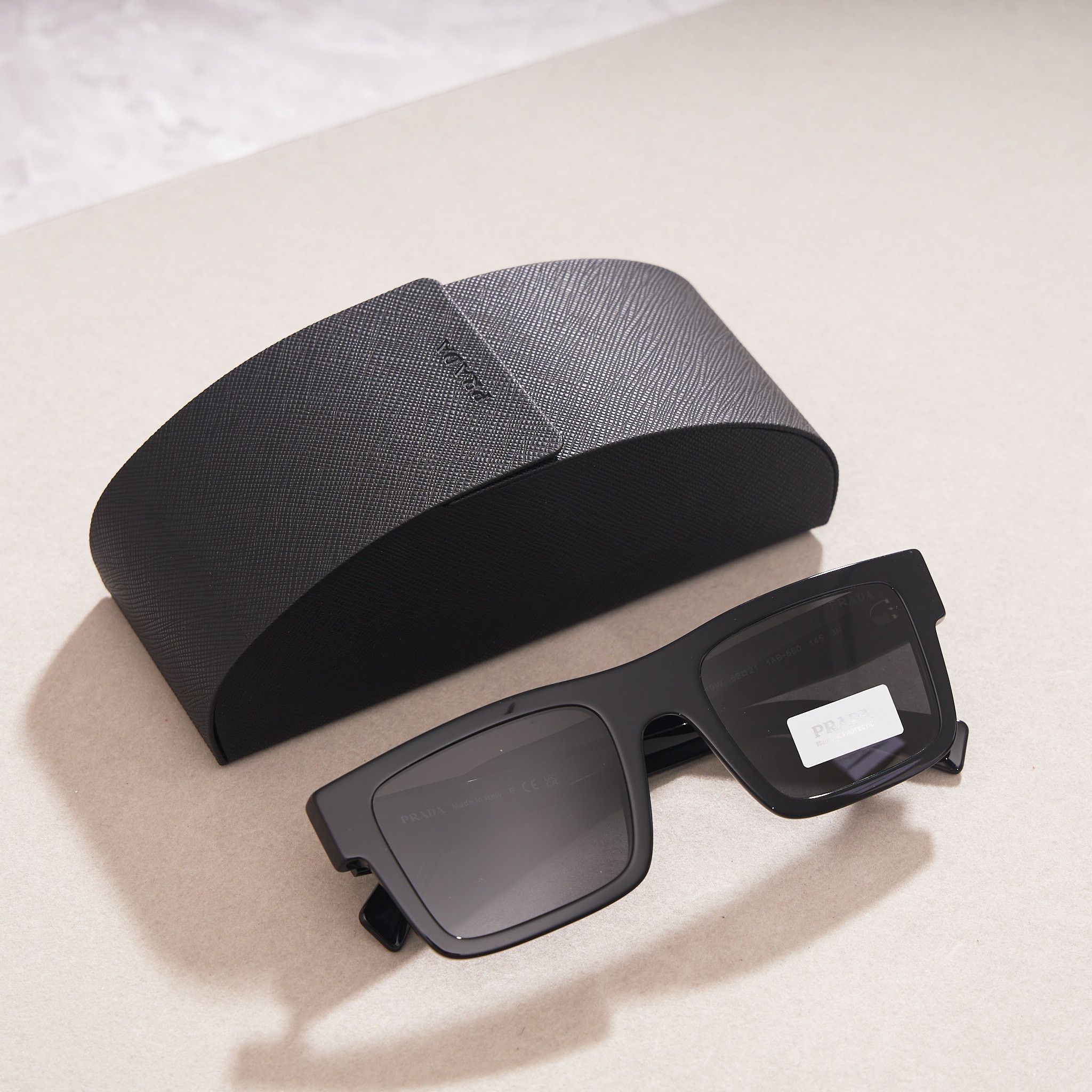 Prada PRADA OPR 19WS 1AB5S0 Sunglasses BLACK Size ONE SIZE - 3 Thumbnail