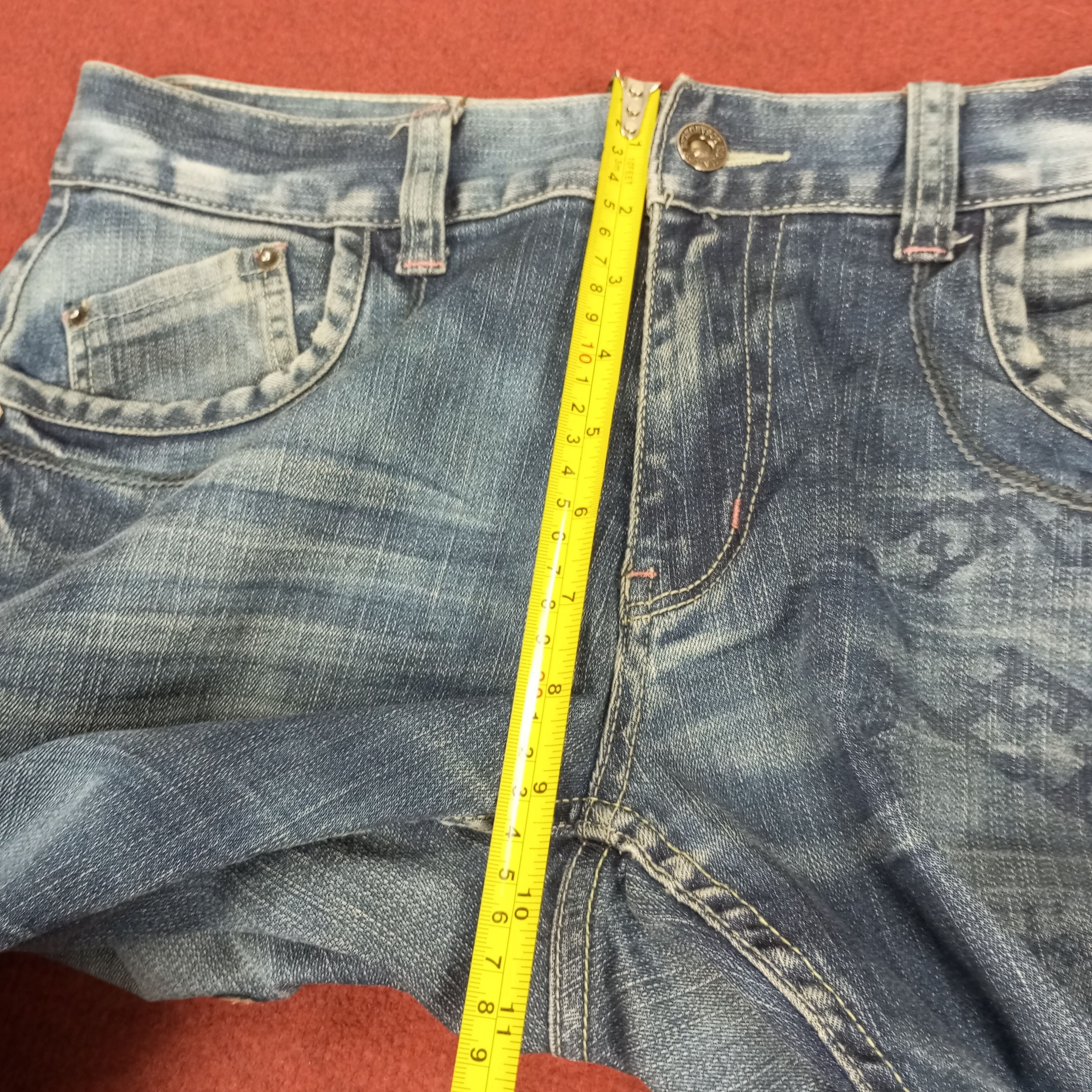 Christian Audigier × Ed Hardy × Vintage Ed Hardy Streetwear Style Jeans Skulls Design Size US 32 / EU 48 - 8 Thumbnail
