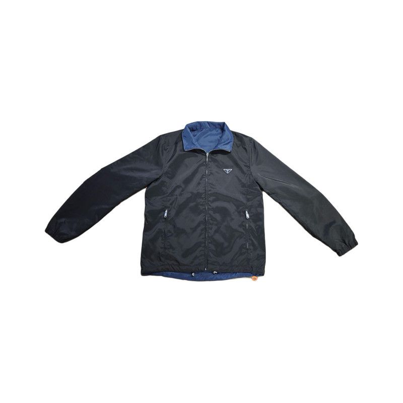 Prada FW24 Black Zip-Up Long Sleeve Jacket