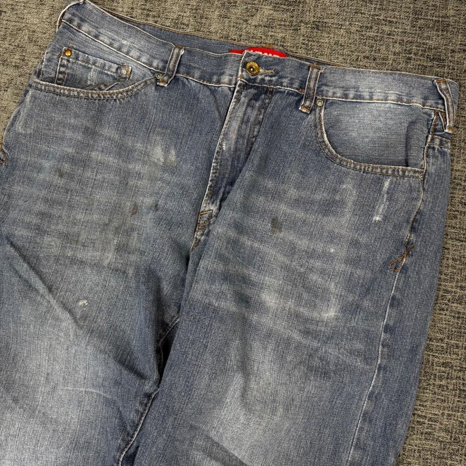 UNIONBAY Y2k wide leg union bay archive denim jeans Size US 36 / EU 52 - 5 Thumbnail