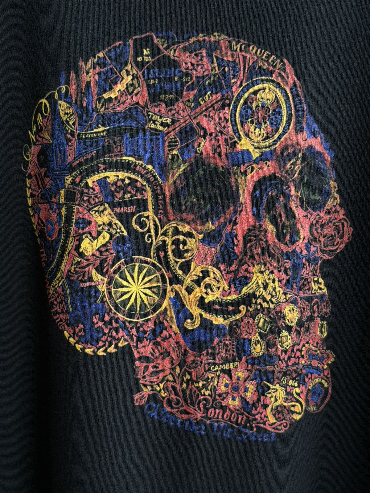 Alexander McQueen Alexander McQueen Skull Print T-Shirt Size US XL / EU 56 / 4 - 6 Thumbnail