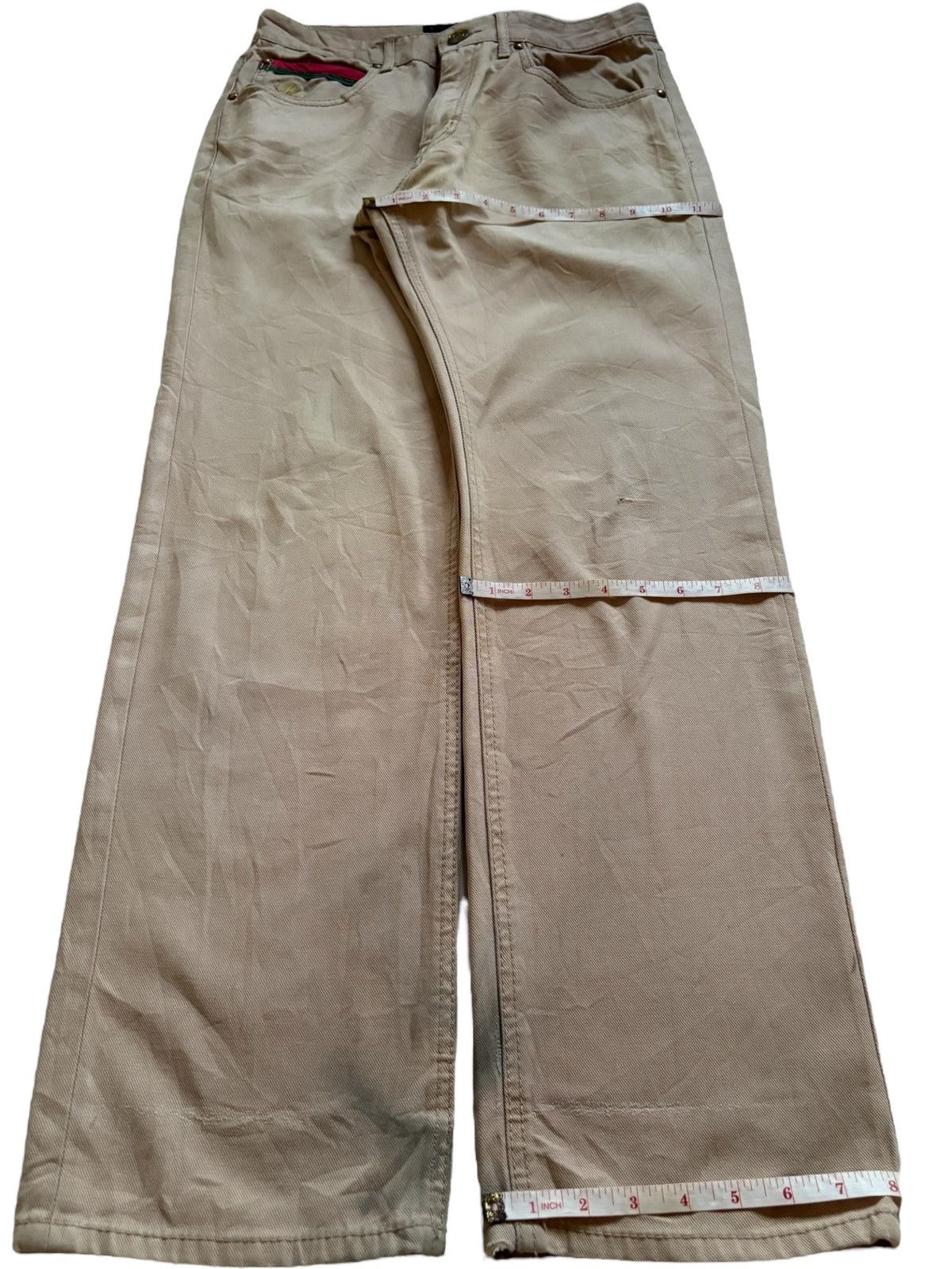 Japanese Brand Vintage Japanese Brand Distressed Ripped Loose Jeans Size US 30 / EU 46 - 15 Thumbnail