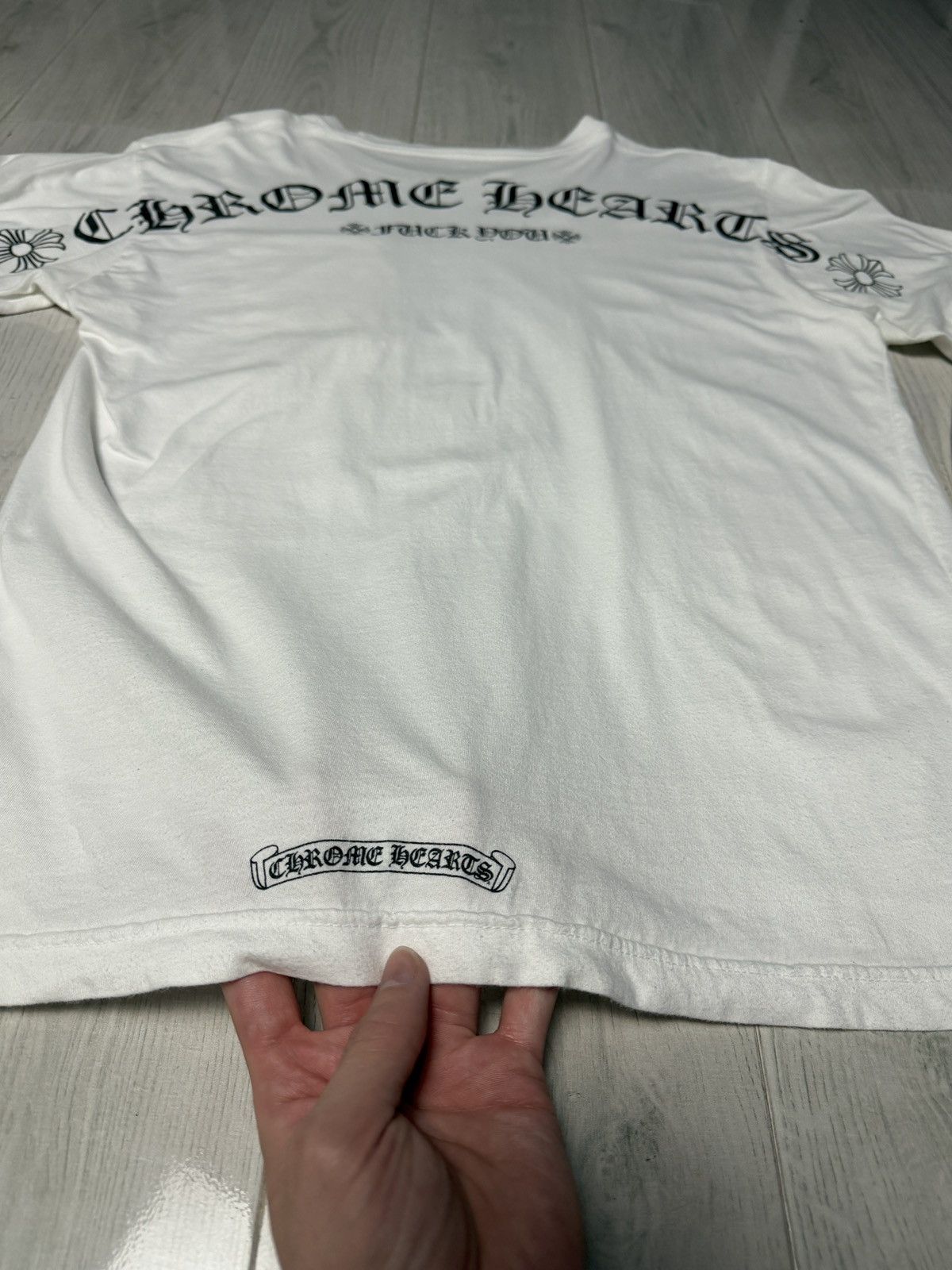 Chrome Hearts Chrome Hearts Fuck You Banner Long Sleeve Size US L / EU 52-54 / 3 - 5 Thumbnail