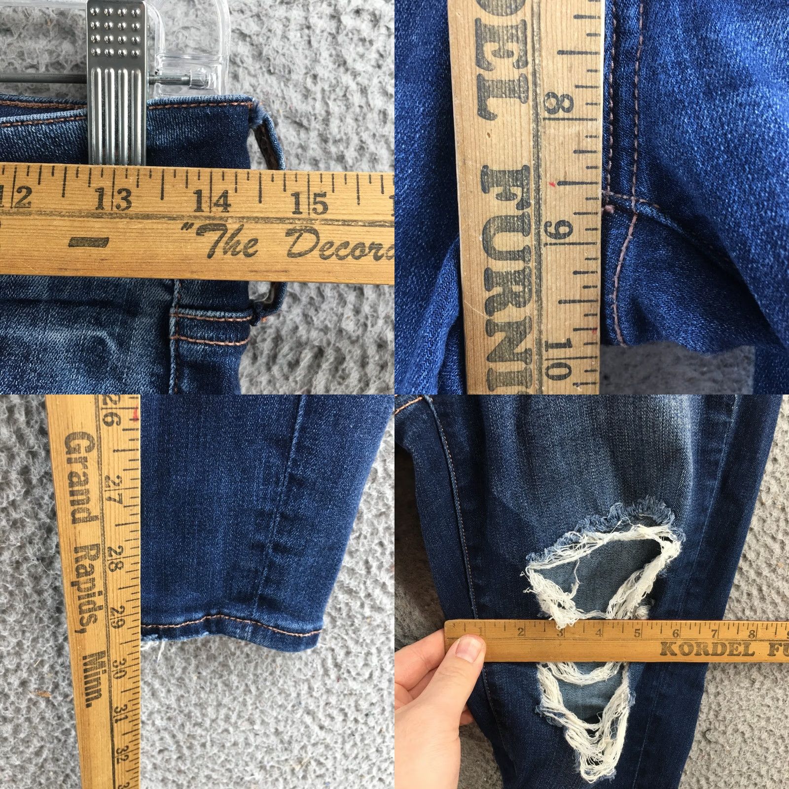 American Eagle Outfitters American Eagle Outfitters Jeans Womens 6L Jegging Blue Denim Casual Regular Waist 29 Inseam 29.5 Shoes? Size 28" / US 6 / IT 42 - 8 Thumbnail