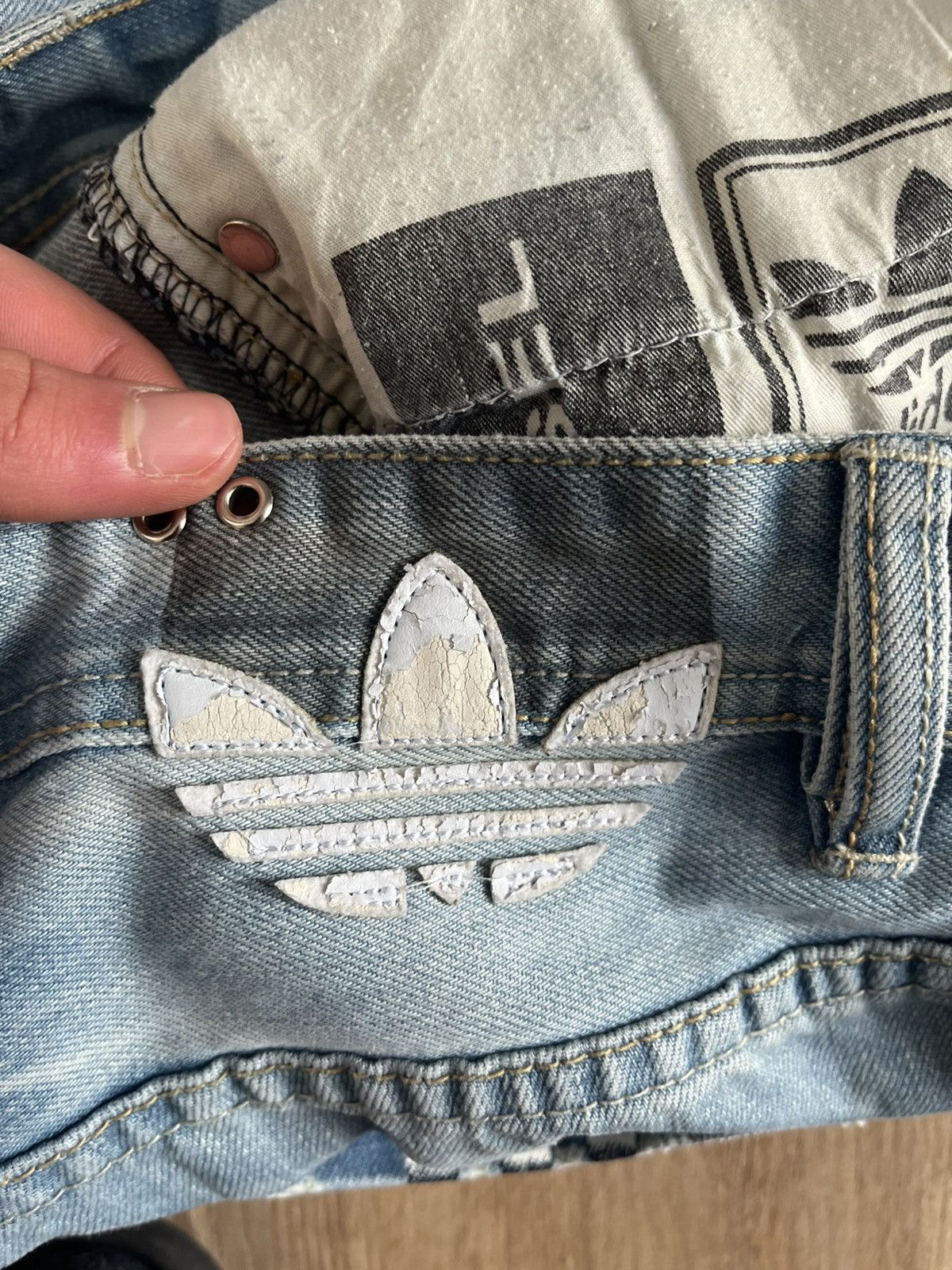 Adidas × Diesel Adidas x diesel very rare jorts archive swag designer y2k Size US 32 / EU 48 - 12 Thumbnail