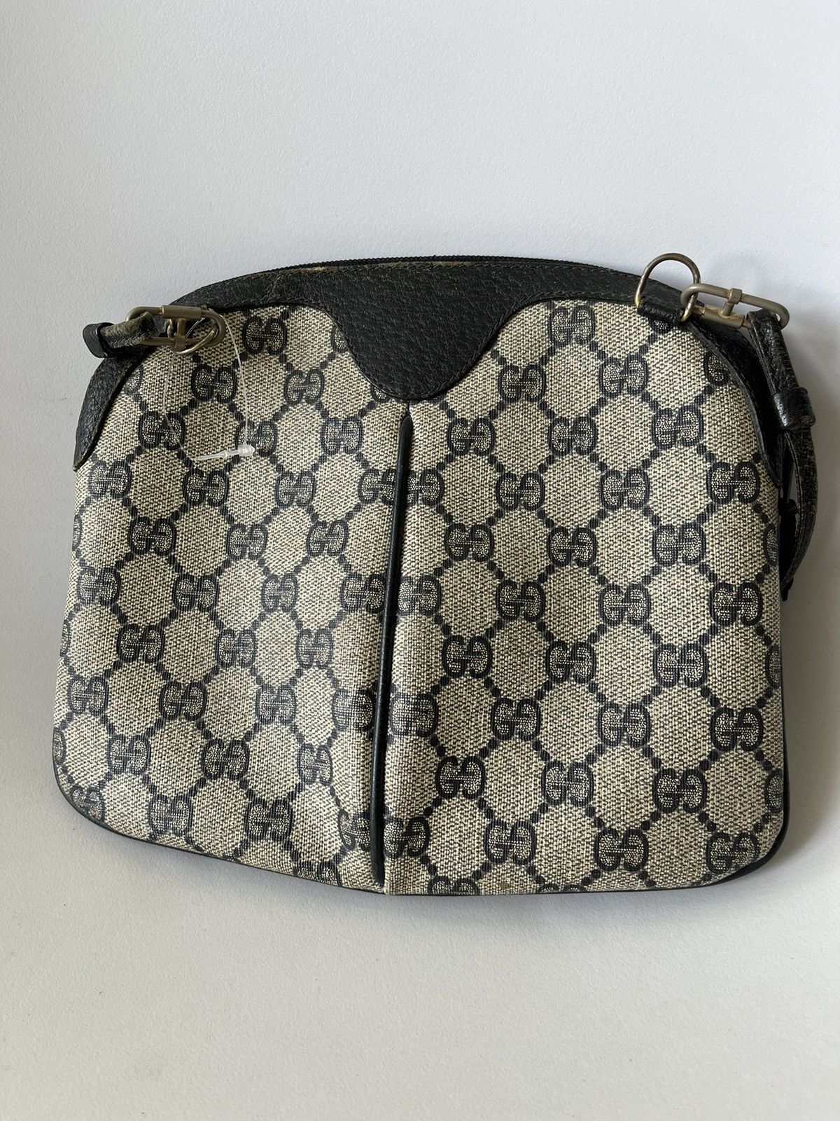 Gucci Gucci GG Supreme Web Sherry Line Shoulder PVC Size ONE SIZE - 4 Thumbnail