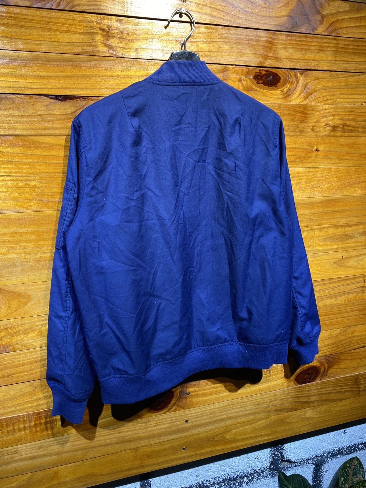 JUN MEN JunRed Tokyo Japan Navy Bomber Jacket – Classic Streetwear Size US M / EU 48-50 / 2 - 9 Thumbnail