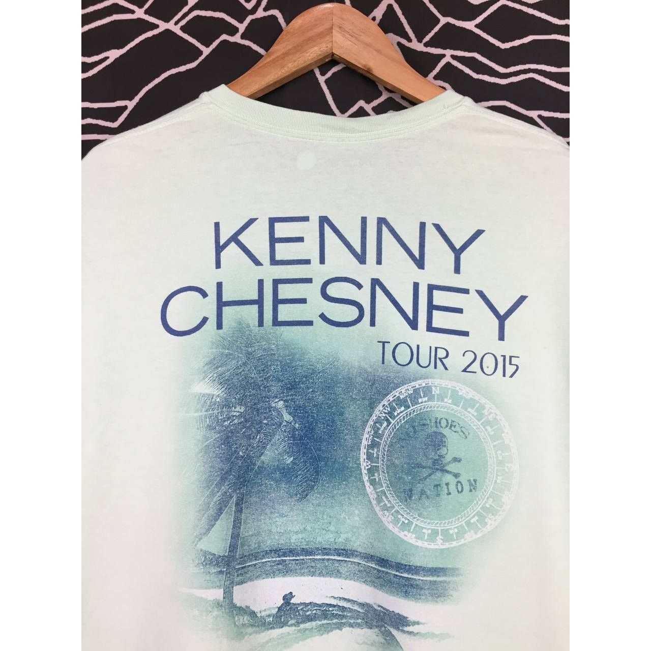 Band Tees × Comfort Colors Vtg Kenny Chesney The Big Revival Tour 2015 Tee Size XL Size US XL / EU 56 / 4 - 11 Thumbnail
