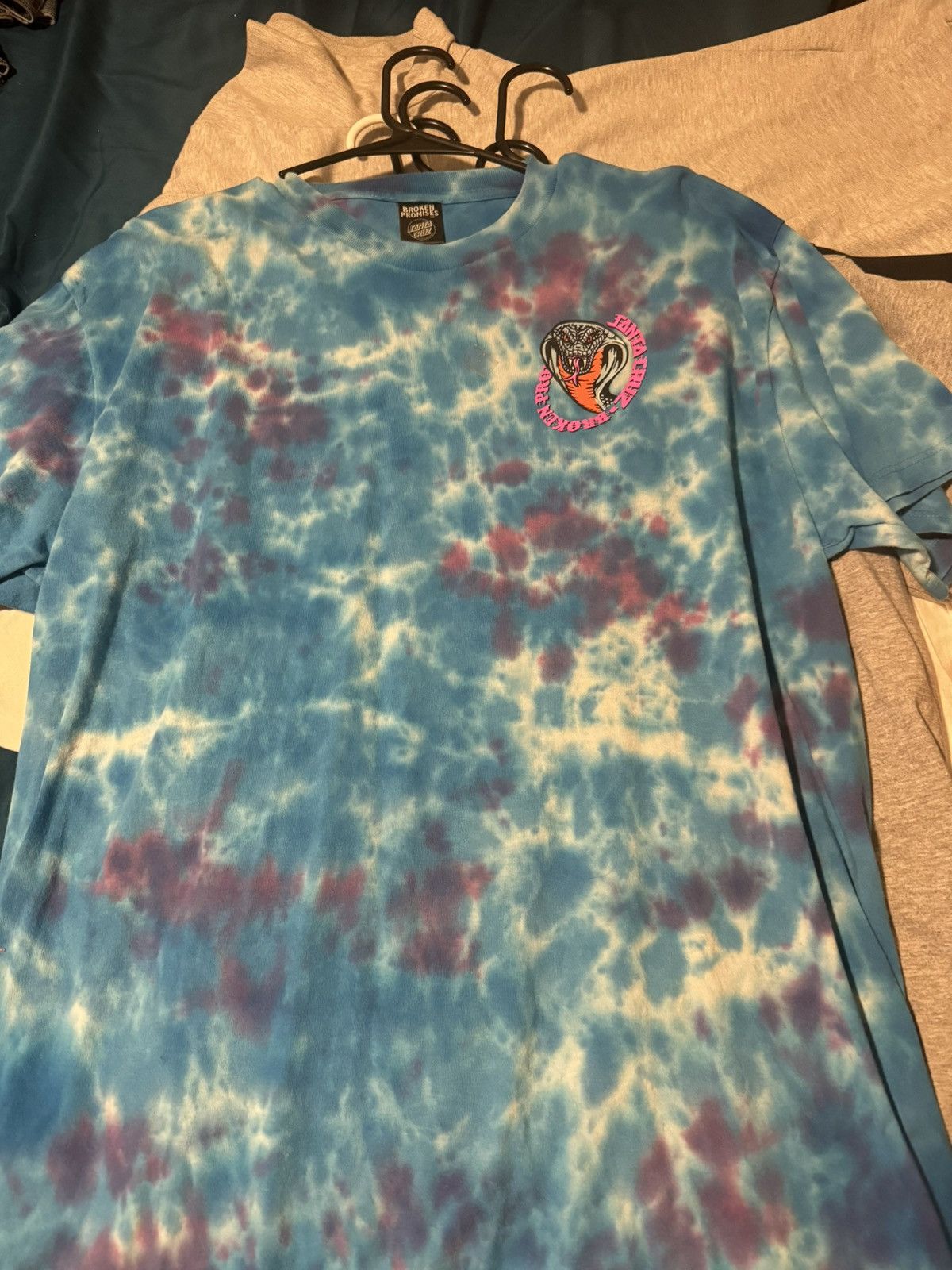Broken Promises Co. Blue broken promises snake tee Size US L / EU 52-54 / 3 - 1 Thumbnail