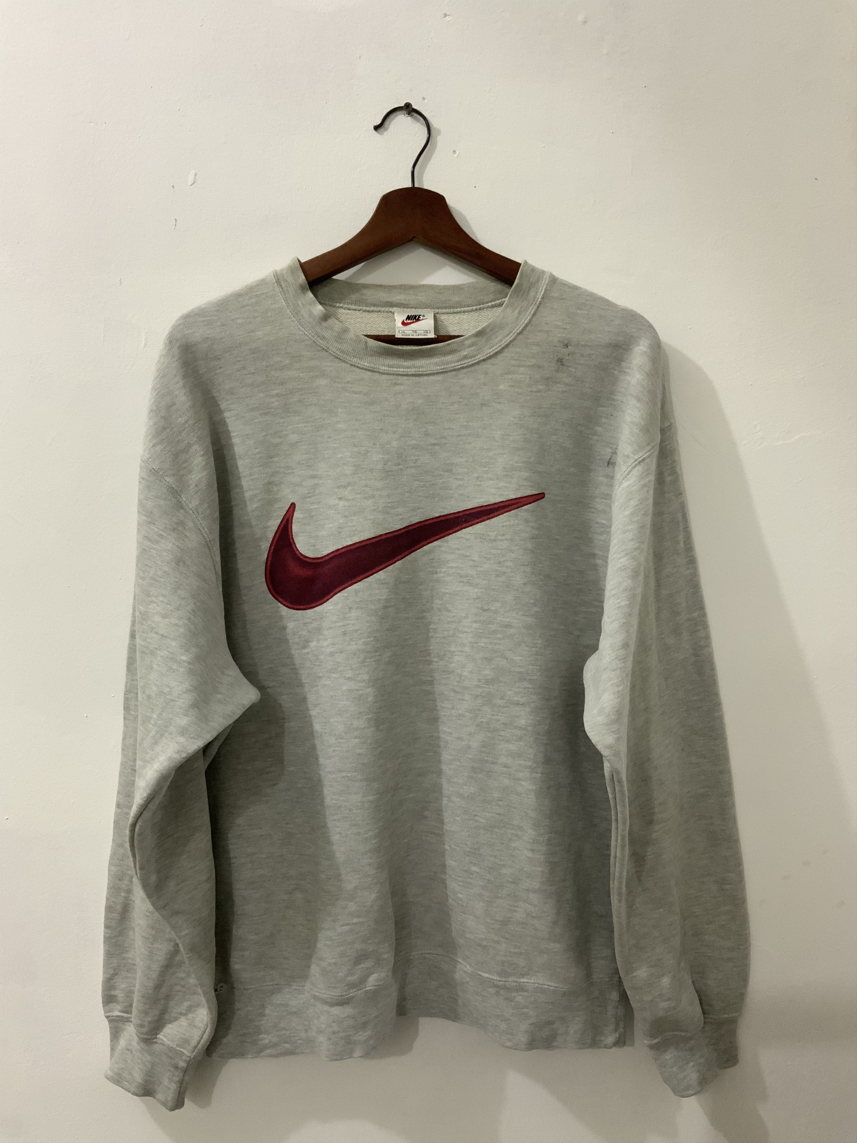 Nike Vintage Nike Swoosh Sweatshirt Size US XL / EU 56 / 4 - 2 Thumbnail