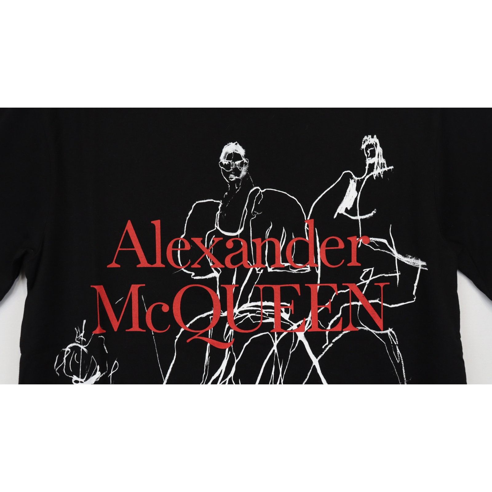Alexander McQueen o1rshd1 ***Defective / T-Shirt in Black Size US S / EU 44-46 / 1 - 8 Thumbnail