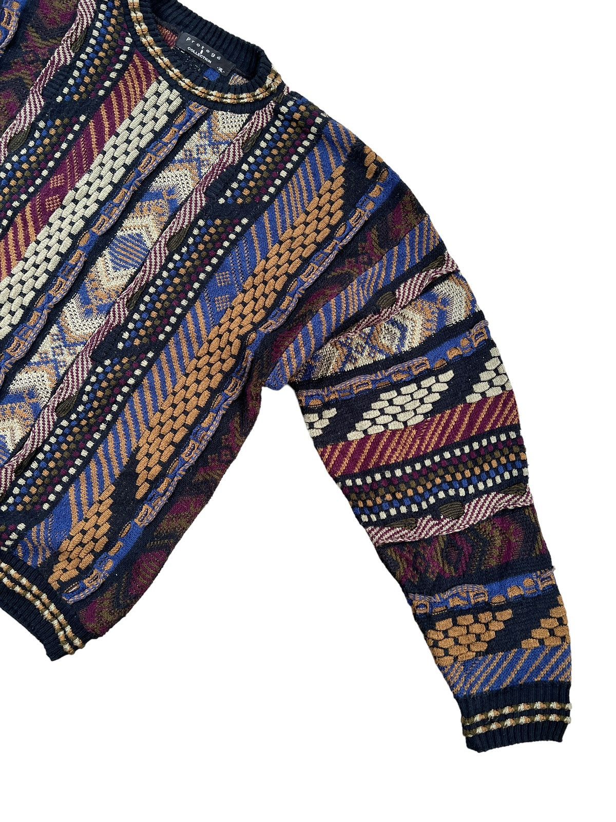 Protege × Vintage Vintage Protege Multicolour Knit Sweater Coogi Size US XL / EU 56 / 4 - 4 Thumbnail
