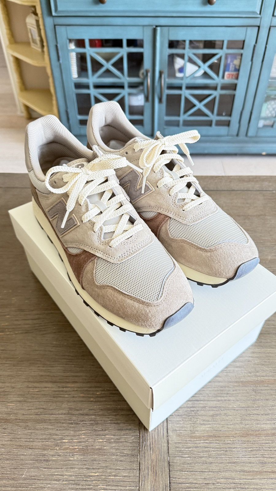 AURALEE x New Balance 475 'London Fog' size 11