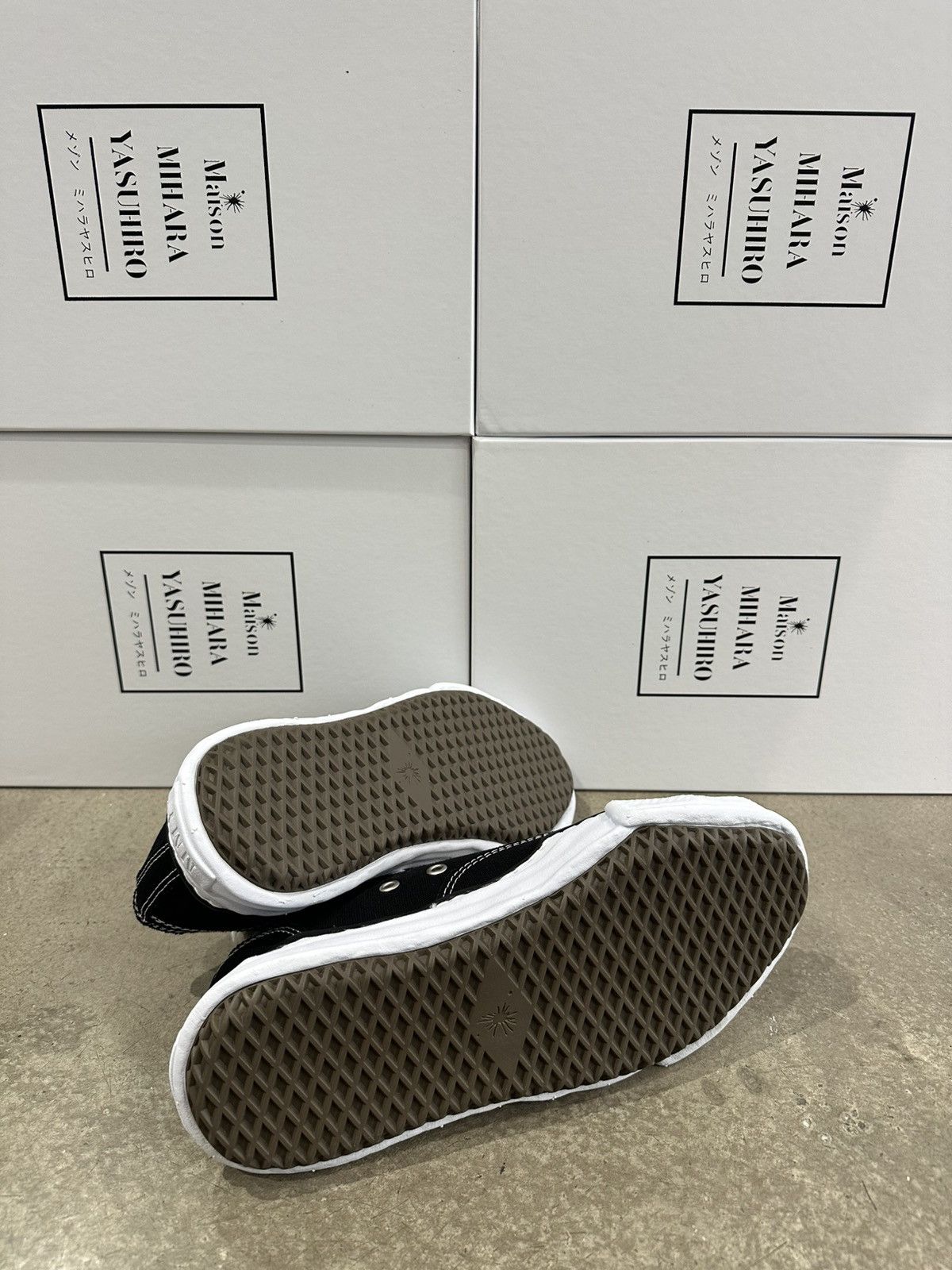 Maison MIHARA YASUHIRO MAISON MIHARA YASUHIRO - Peterson Low Black Sneakers Size US 10 / EU 43 - 5 Thumbnail