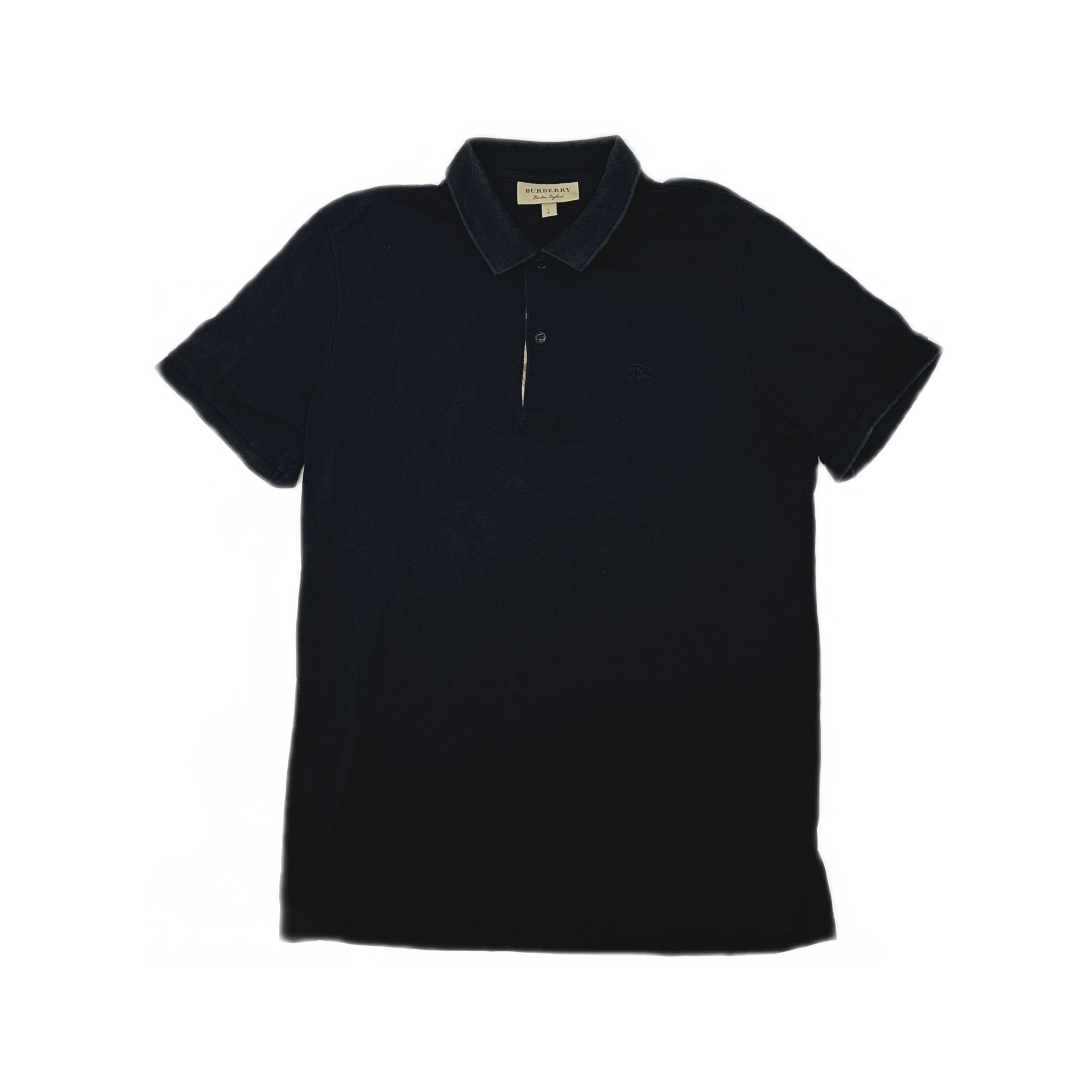 Burberry Burberry Check Placket Logo Polo Shirt Size L Size US L / EU 52-54 / 3 - 1 Thumbnail