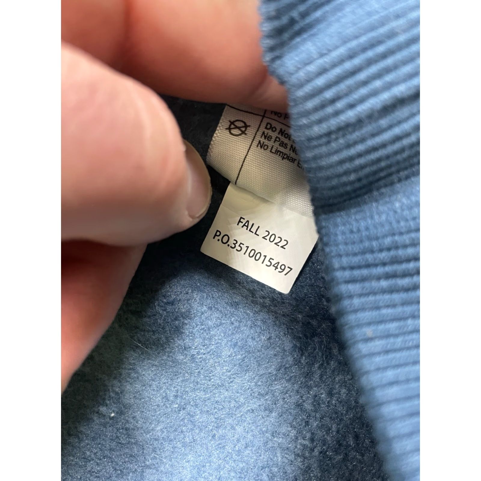 Carhartt Carhartt Sweatshirt Women S Relaxed Raglan Sleeve Logo Crew Neck Blue Cotton Polyester Size S / US 4 / IT 40 - 8 Thumbnail