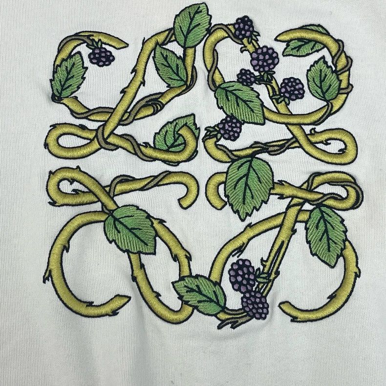 Loewe loewe Off-white vine embroidered sweater 2504-Nextarrow Size US M / EU 48-50 / 2 - 7 Thumbnail