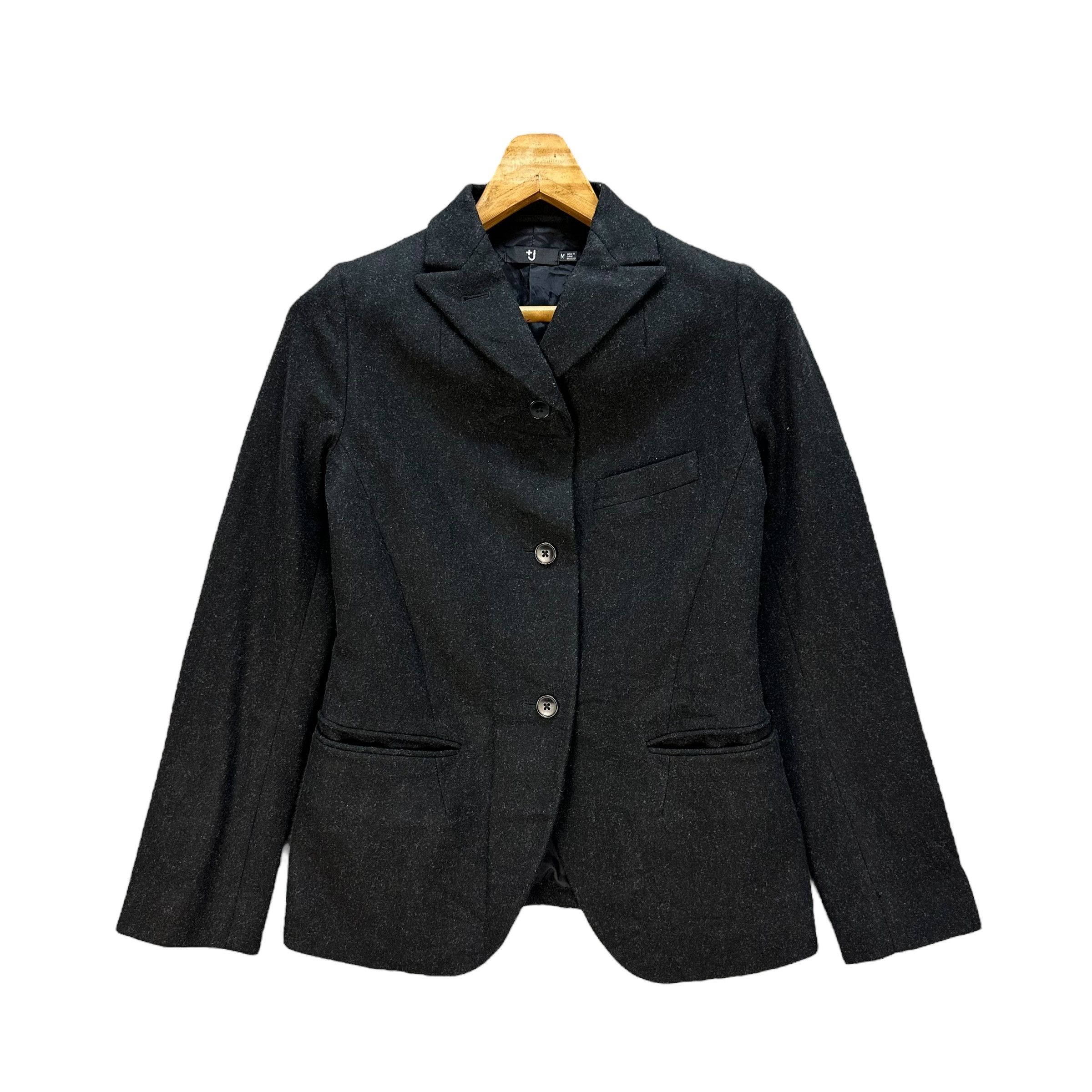 Jil Sander × Uniqlo Uniqlo X Jil Sander +J Wool Suit Jacket / Blazer #A48-1133 Size M / US 6-8 / IT 42-44 - 1 Thumbnail