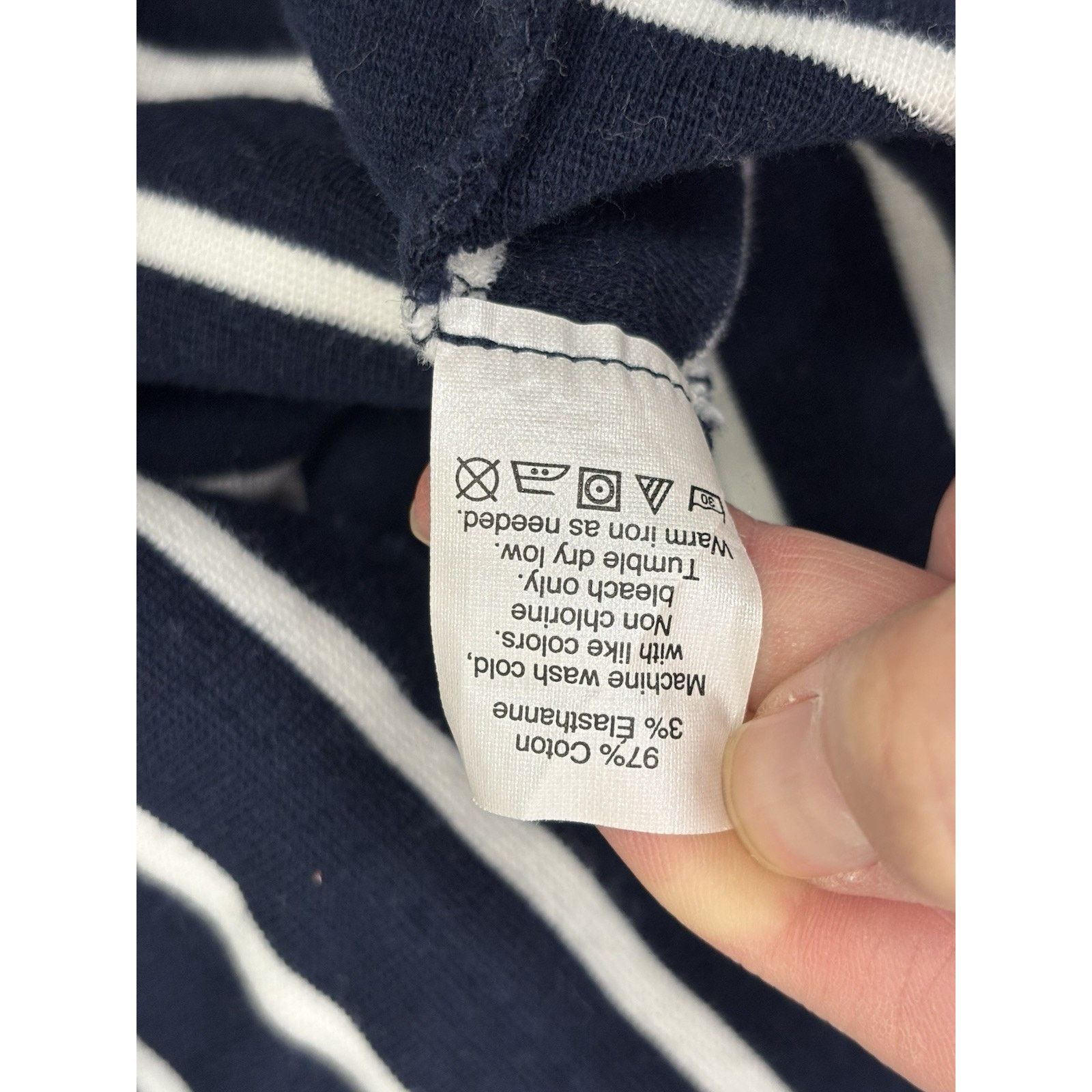 J.Crew J Crew Factory Blue & White Striped Cotton Dress S Size S / US 4 / IT 40 - 9 Thumbnail