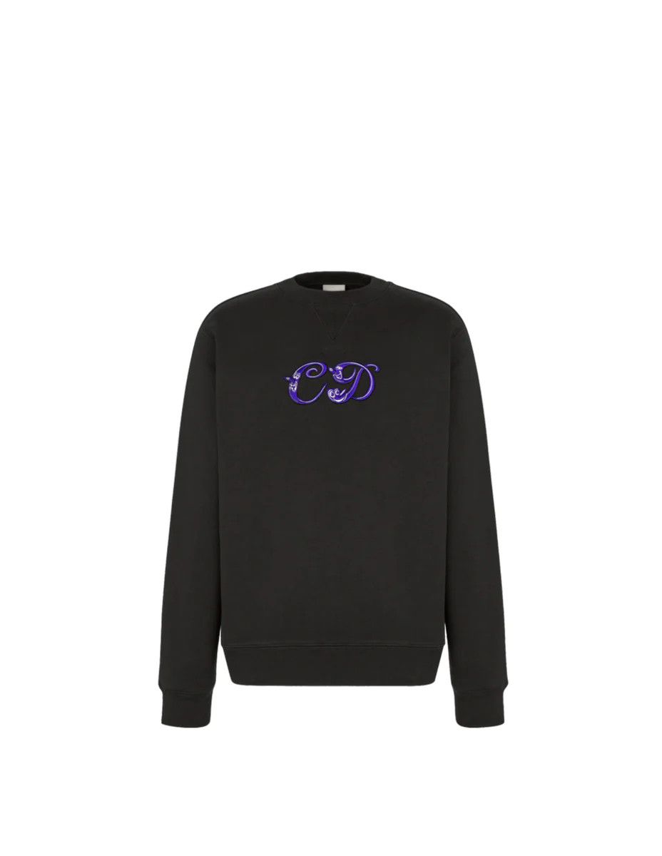 Dior o1flszh0925 Sweatshirt in Black Size US S / EU 44-46 / 1 - 1 Thumbnail