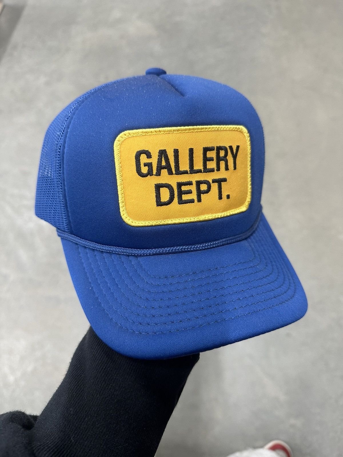 Gallery Dept. Gallery Dept. Souvenir Trucker Hat Blue New Size ONE SIZE - 1 Thumbnail