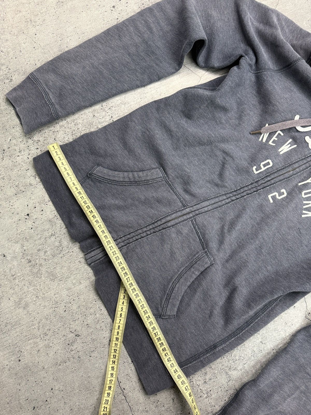 Abercrombie & Fitch Vintage Abercrombie And Fitch Fur Zip Hoodie Size US L / EU 52-54 / 3 - 7 Thumbnail