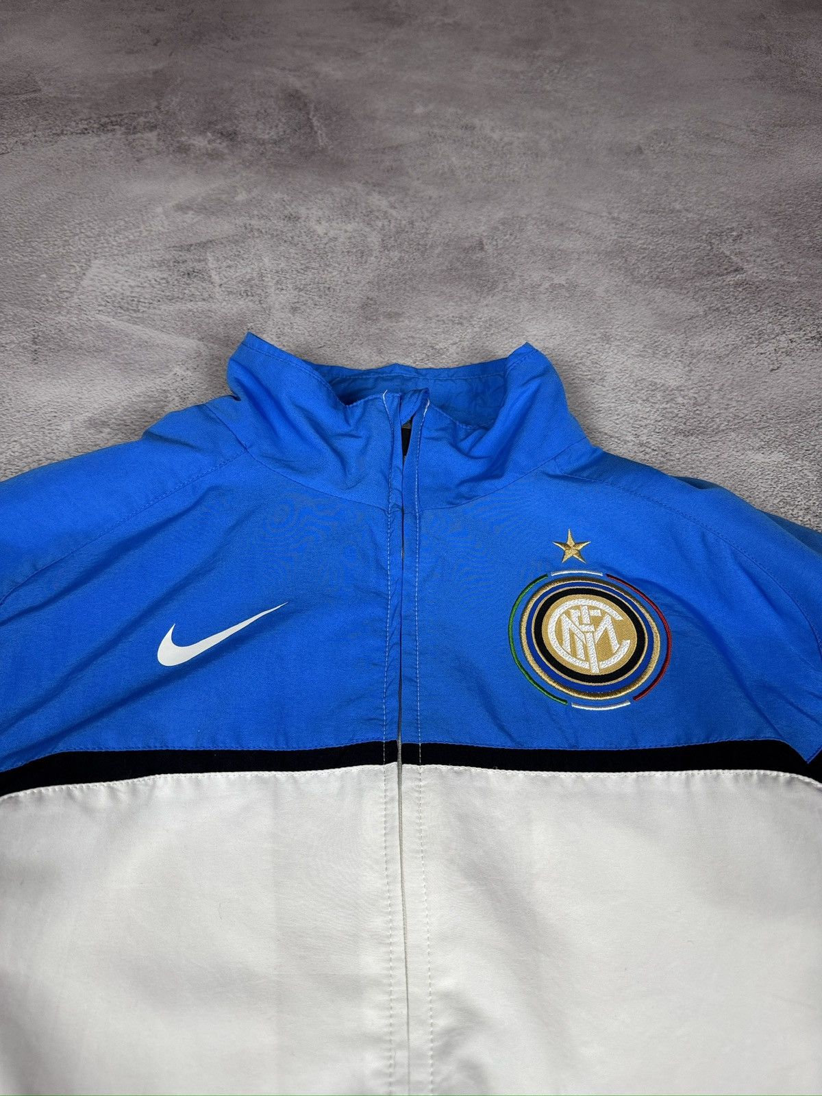 Nike Vintage Nike Inter Milan Track Jacket 2000s Football Drill Size US L / EU 52-54 / 3 - 3 Thumbnail