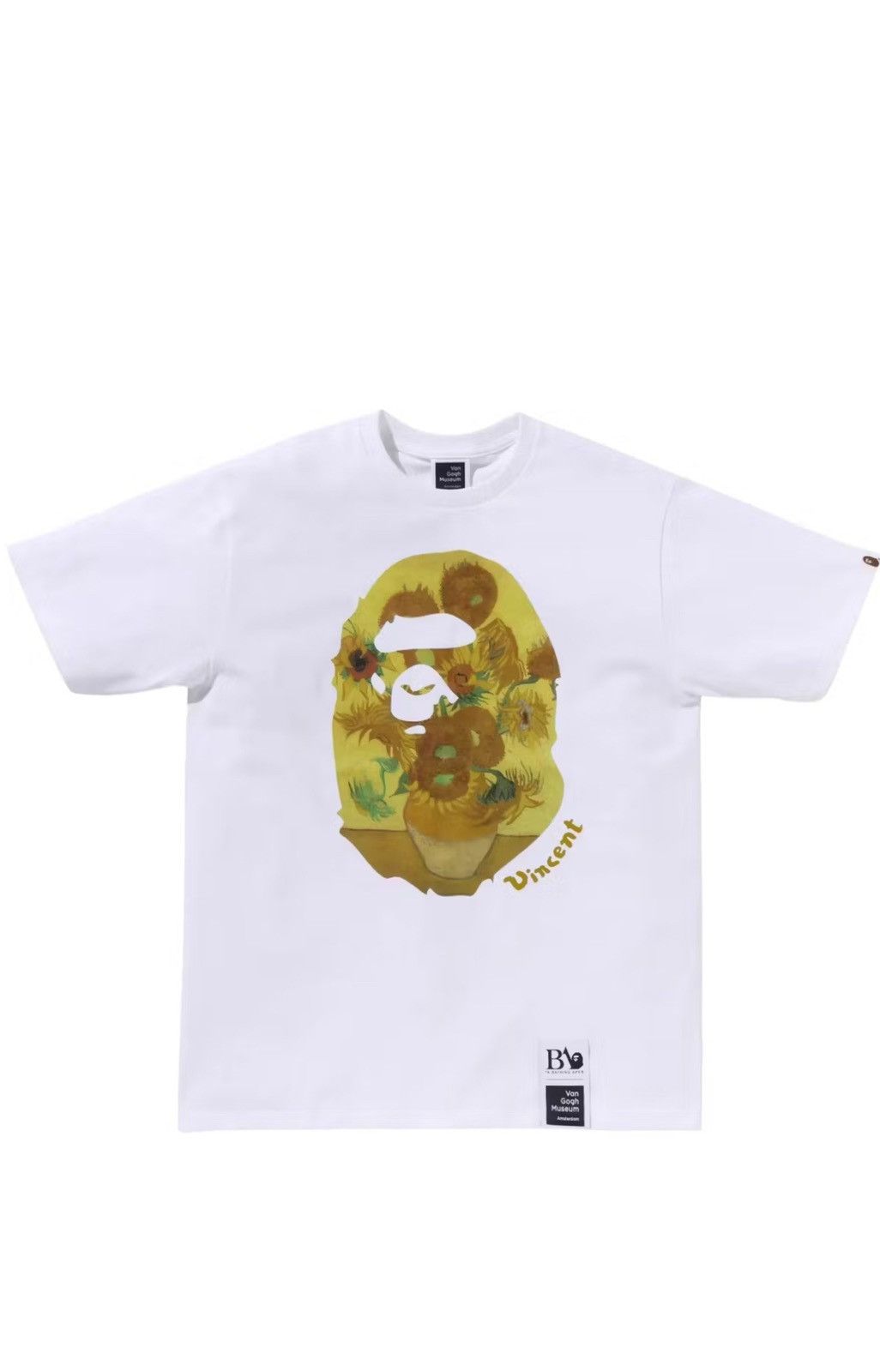 Bape x Van gogh Ape head Canvas Art V tee [XXL] IN HAND