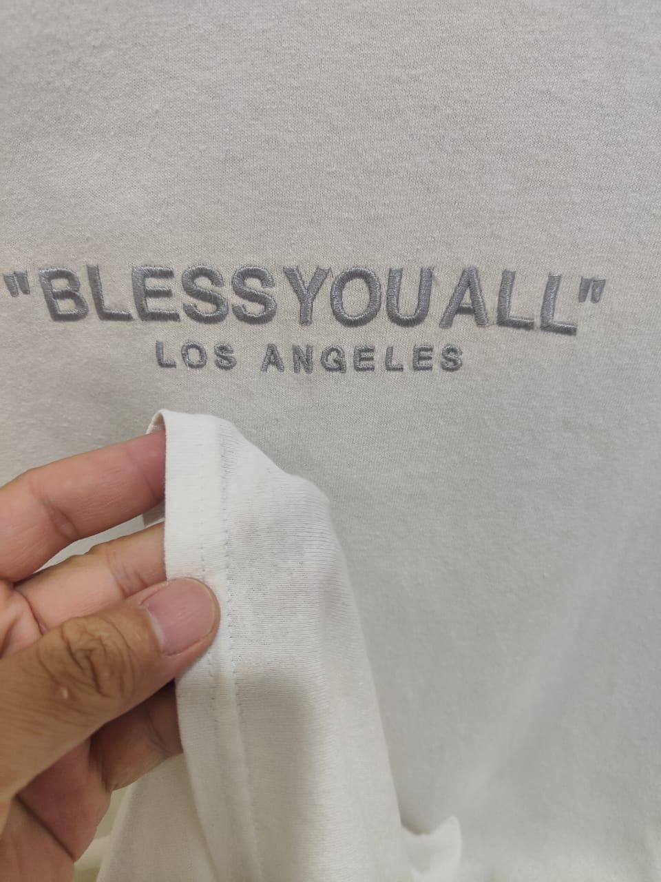 Vintage vintage W.W.G Who’s Who Gallery BLESS YOU ALL LOS ANGELES Size US XL / EU 56 / 4 - 6 Thumbnail